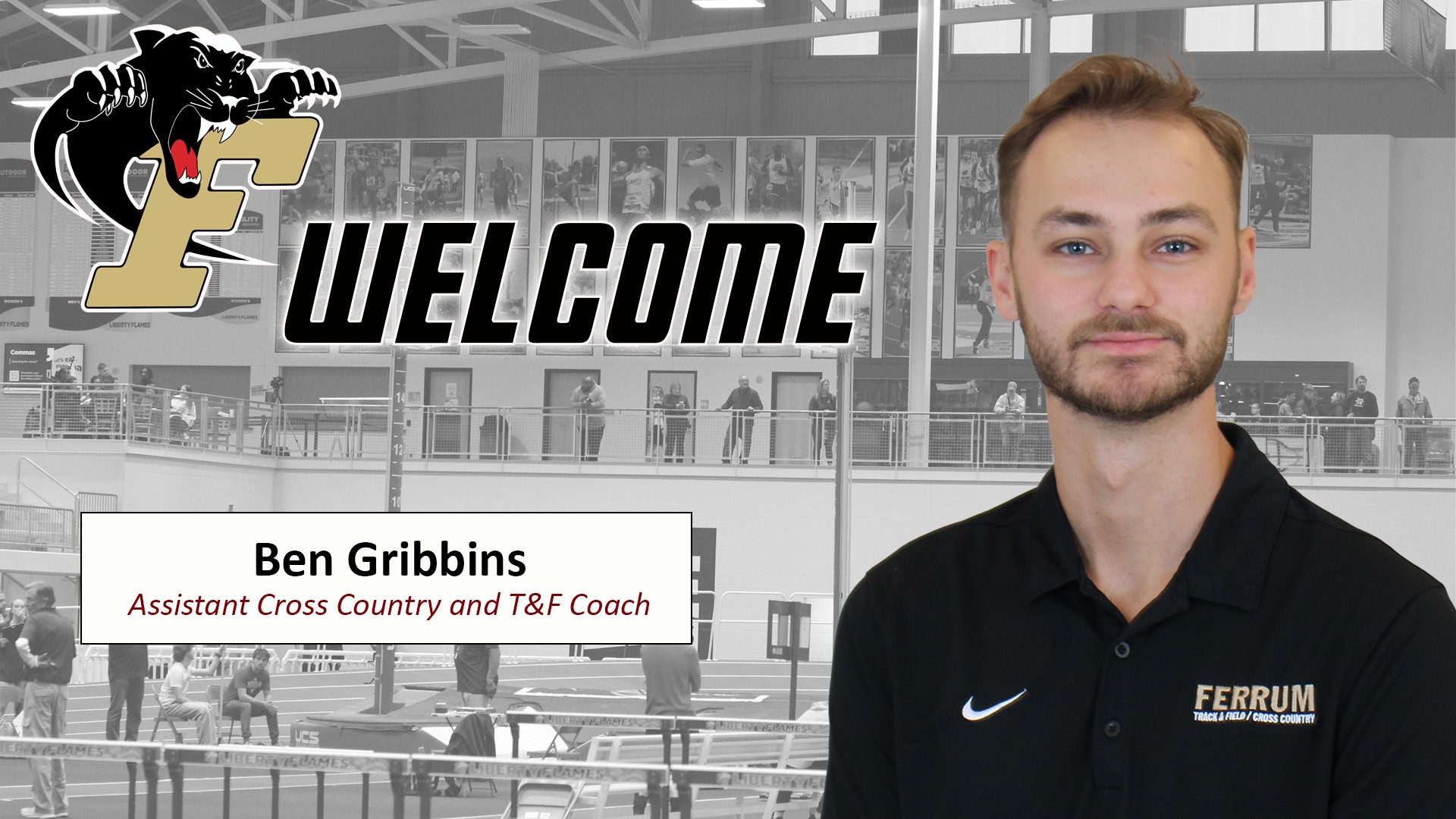Ben Gribbins joined the Ferrum athletic staff as Assistant Cross Country and Track & Field Coach in January 2026. 