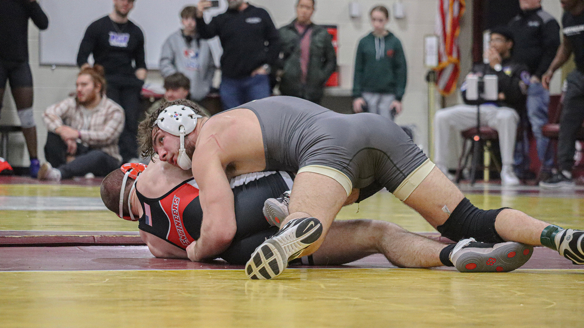 Joseph Toner in action at the Builder Inivtational in January 2026.