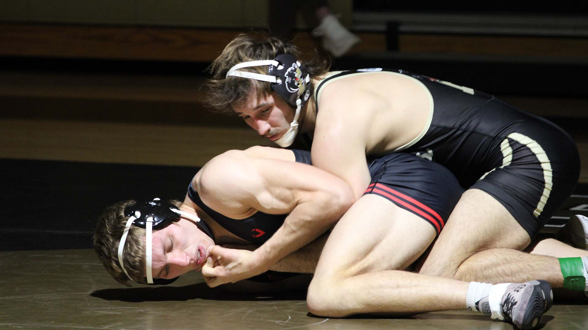 Hunter Thompson recorded a pin at 174 pound in Ferrum's Conference Carolinas match against Newberry January 6, 2026 at home. 
