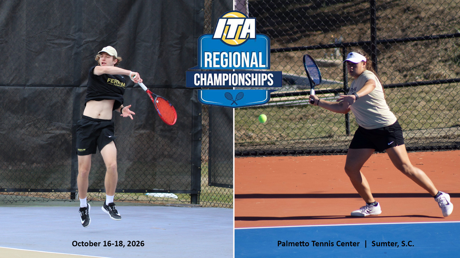 Ferrum's Sebastiaon Ondas and Bianca Solorzano in action for the Panrhers.