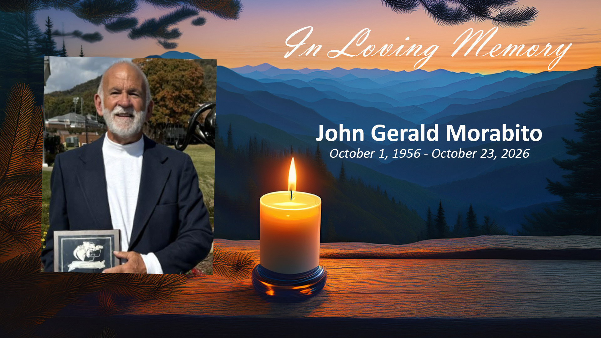 John Morabito '76 passed away in October 2026 at the age of 70.