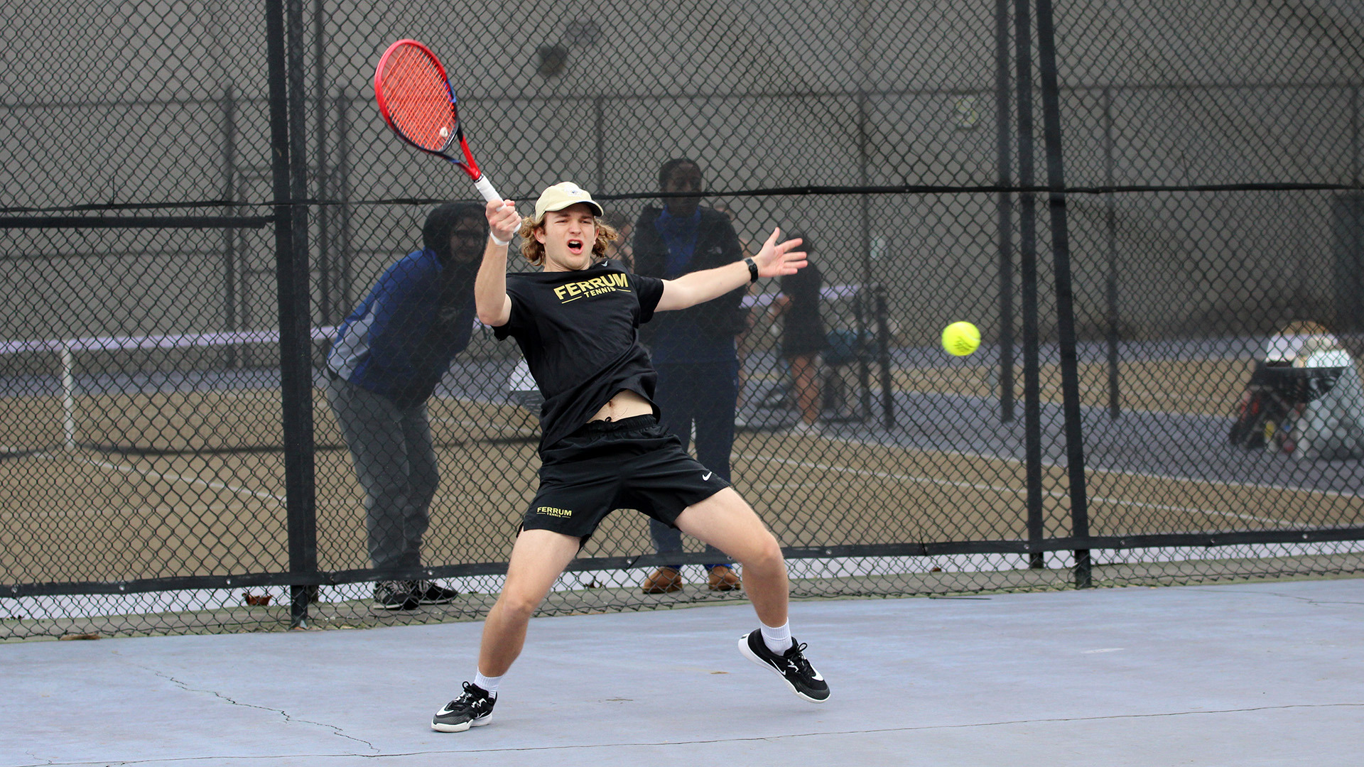 Ferrum's Sebastian Ondas in action at home on February 21, 2026. 