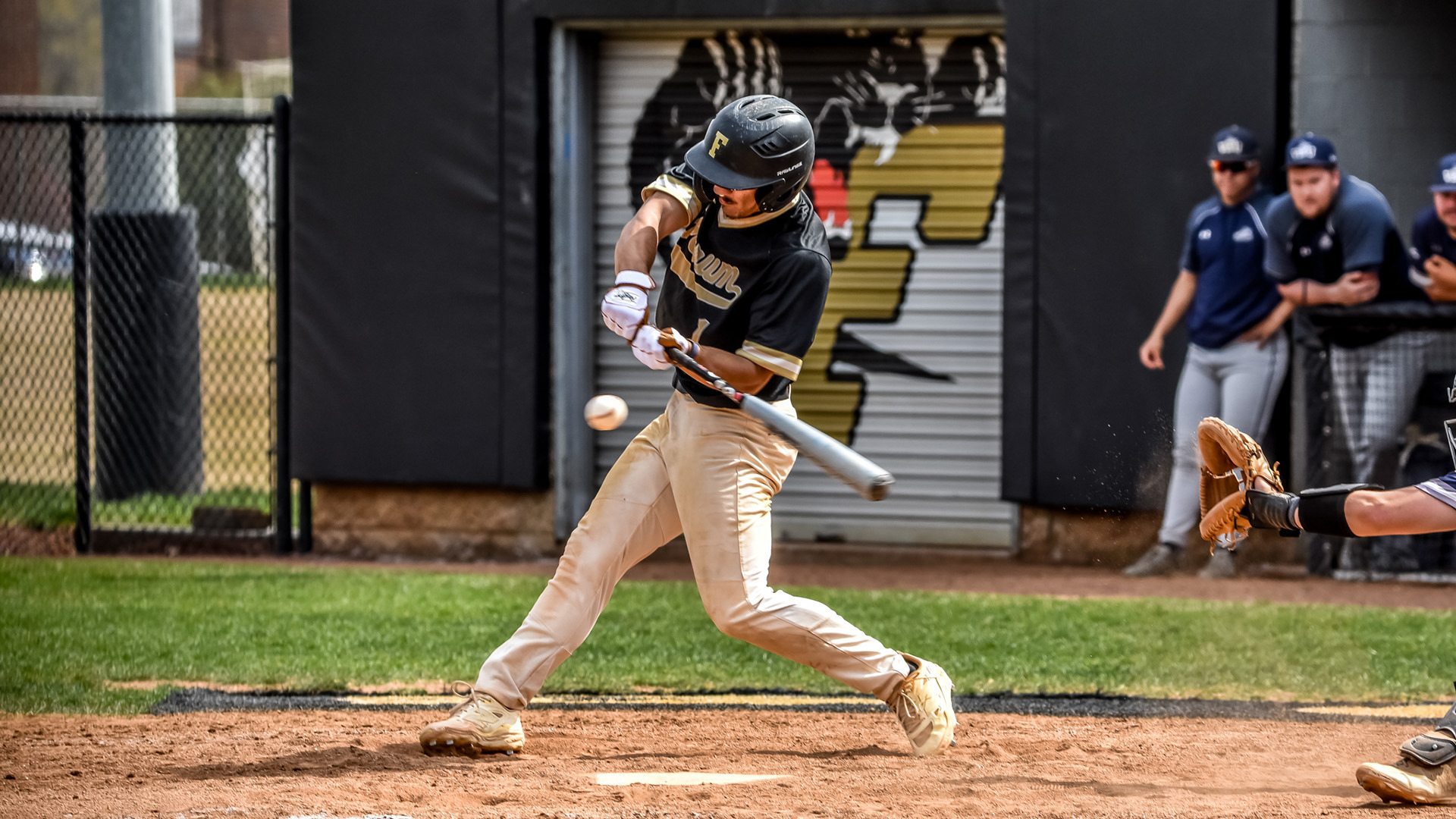 Tyler Mason in action during the 2025 Ferrum baseball season. 