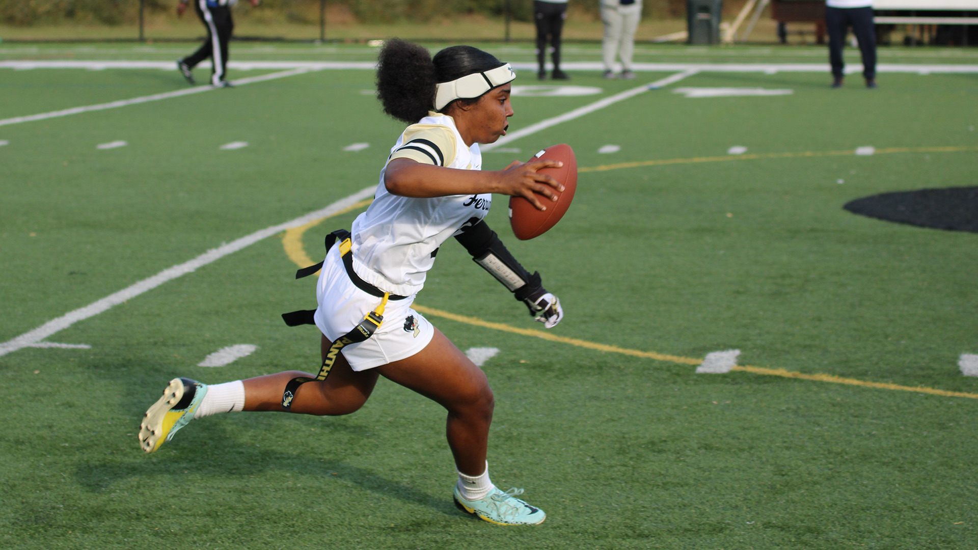 Miracle Turner in action for Ferrum in November 2025.