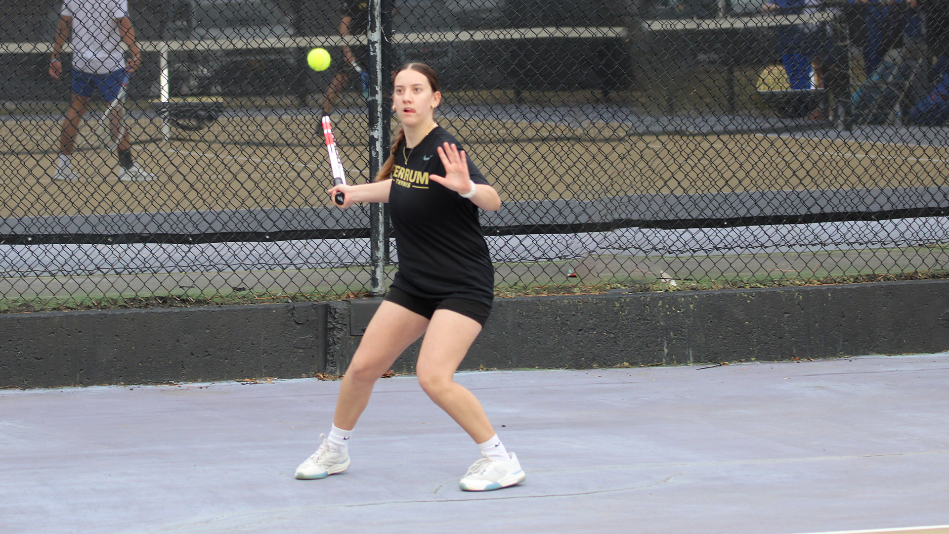 Olivia Eisenman in action for the Panthers during a home pn February 21, 2026.