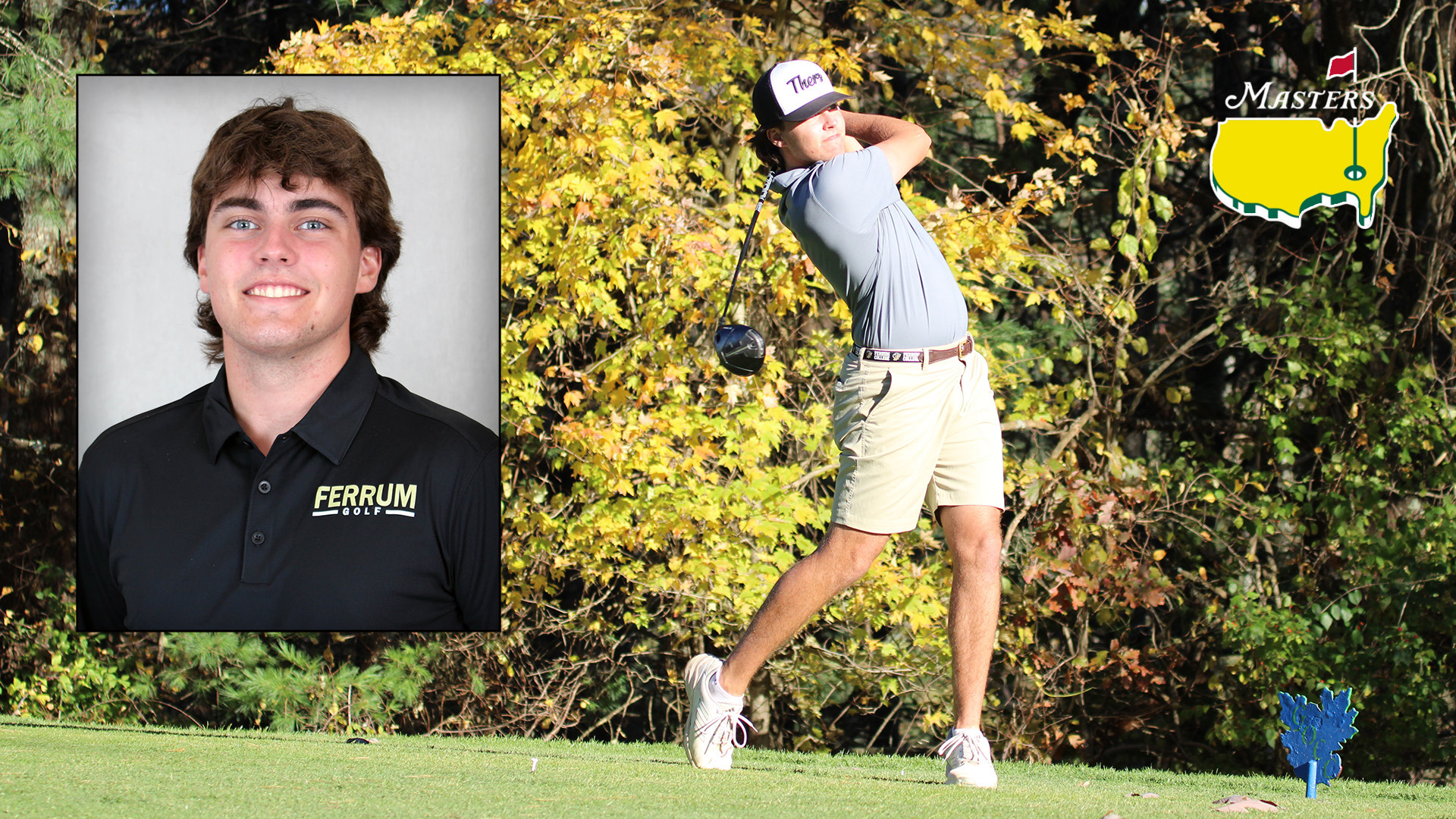 Ferrum senior men's golfer Brandon Jones will work The Masters in April 2026.