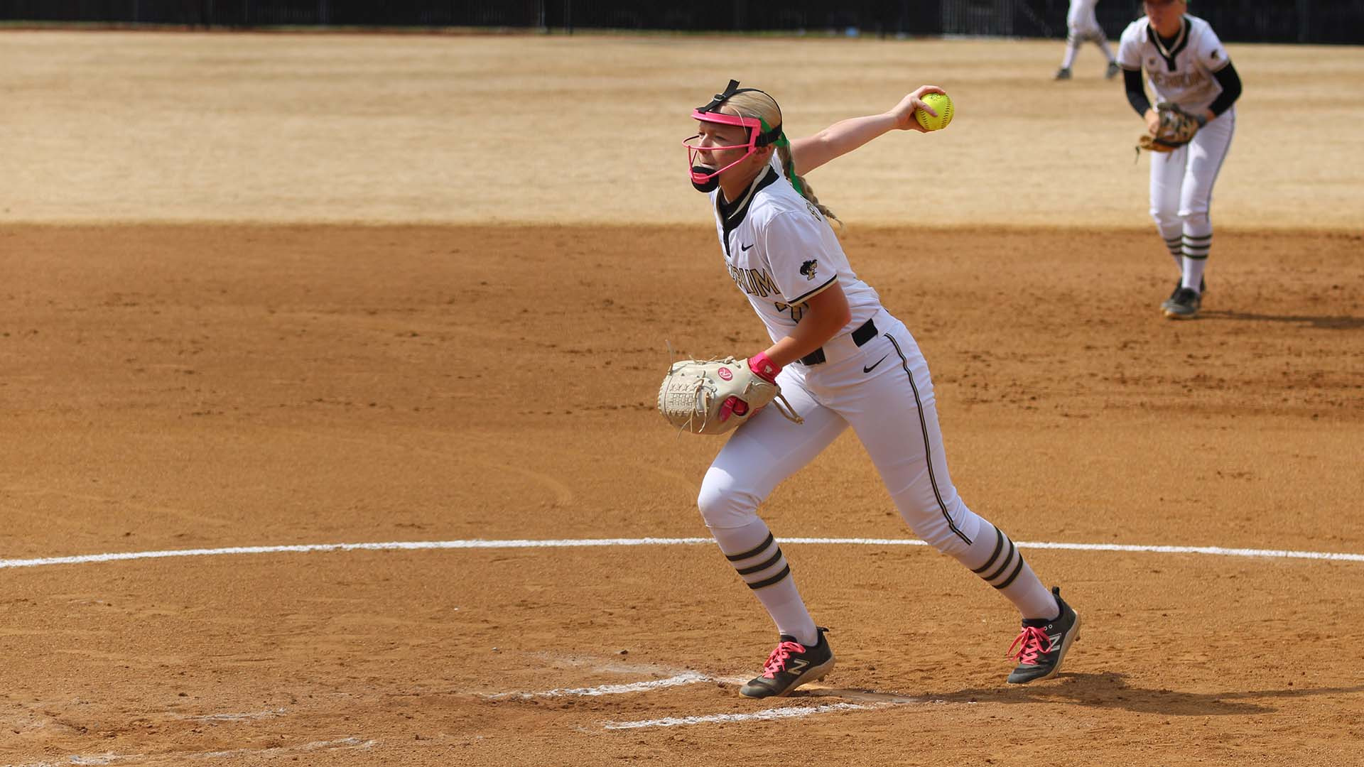 Emily Wood in action for the Panthers in a home game on March 14, 2026