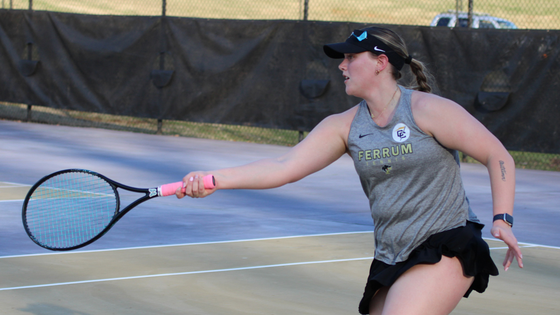 Senior HAnnah Huffman in action on March 5, 2026. 