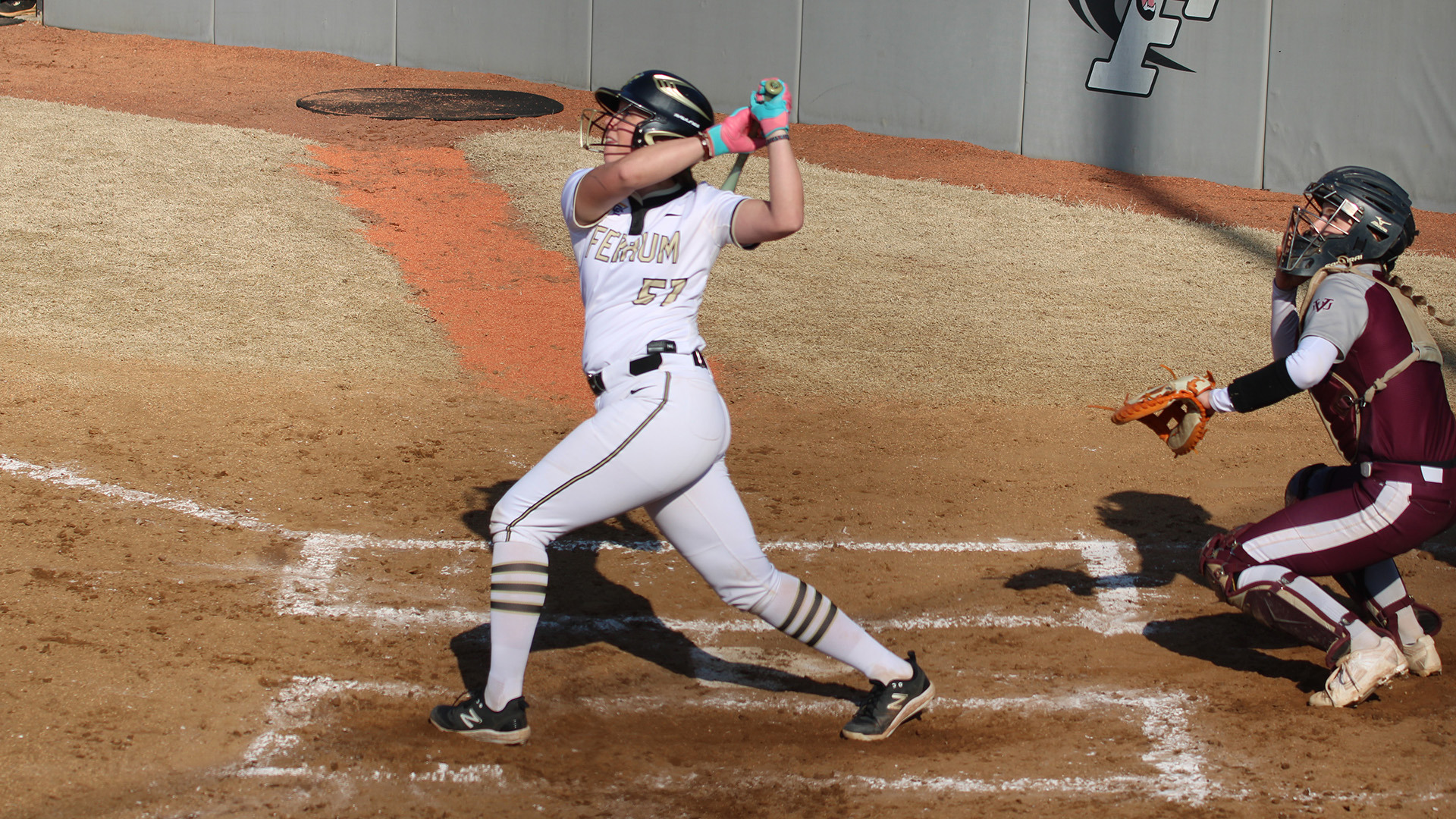 Freshman Sadie Smith in action for the Panthers in a home game on February 25, 2026.