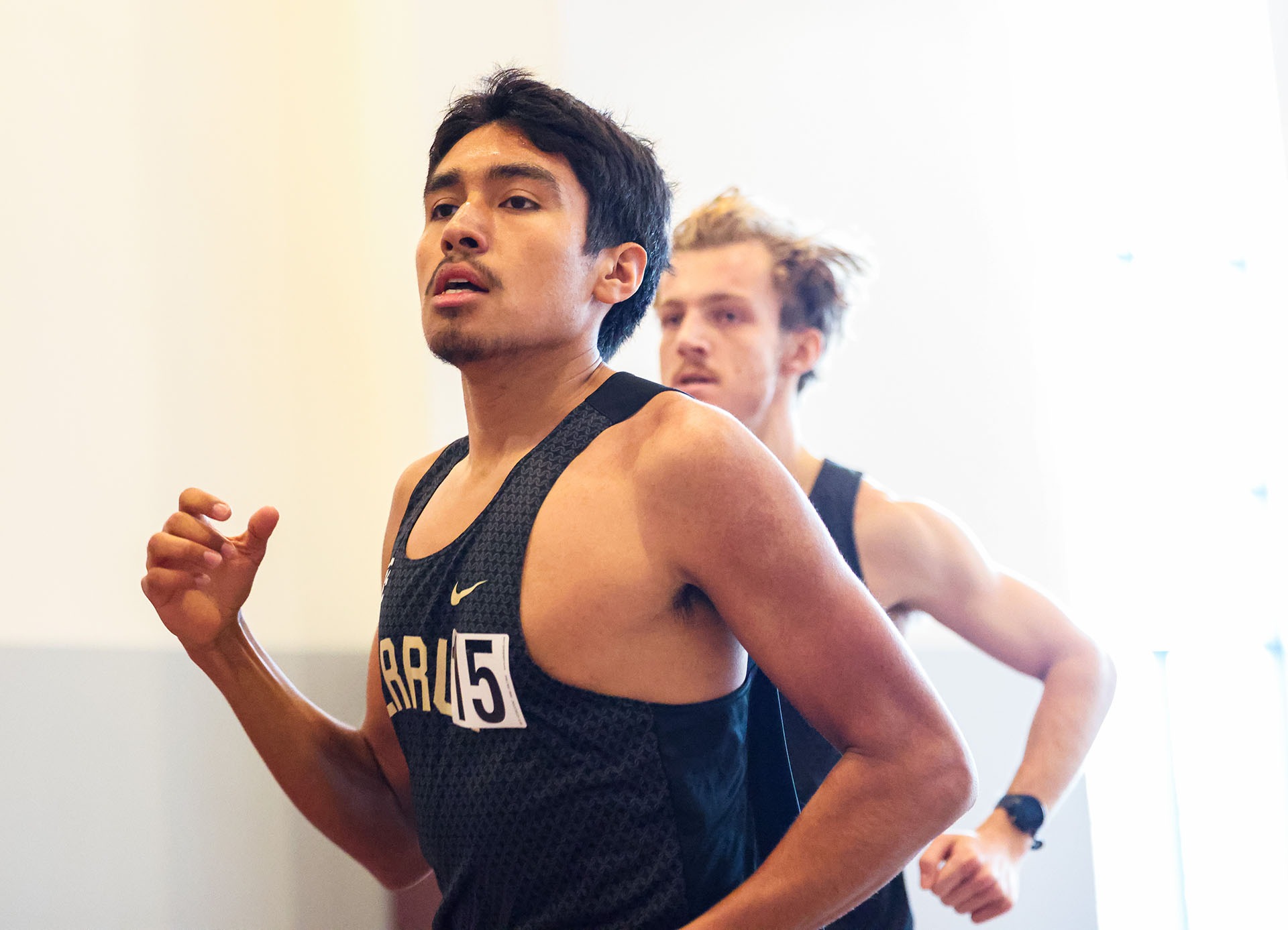 Josiah Gallegos recorded a personal best at JMU Invitational.