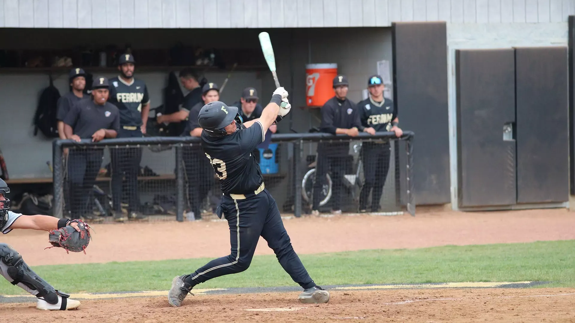 Garrett Pancione hit two home runs in the win.