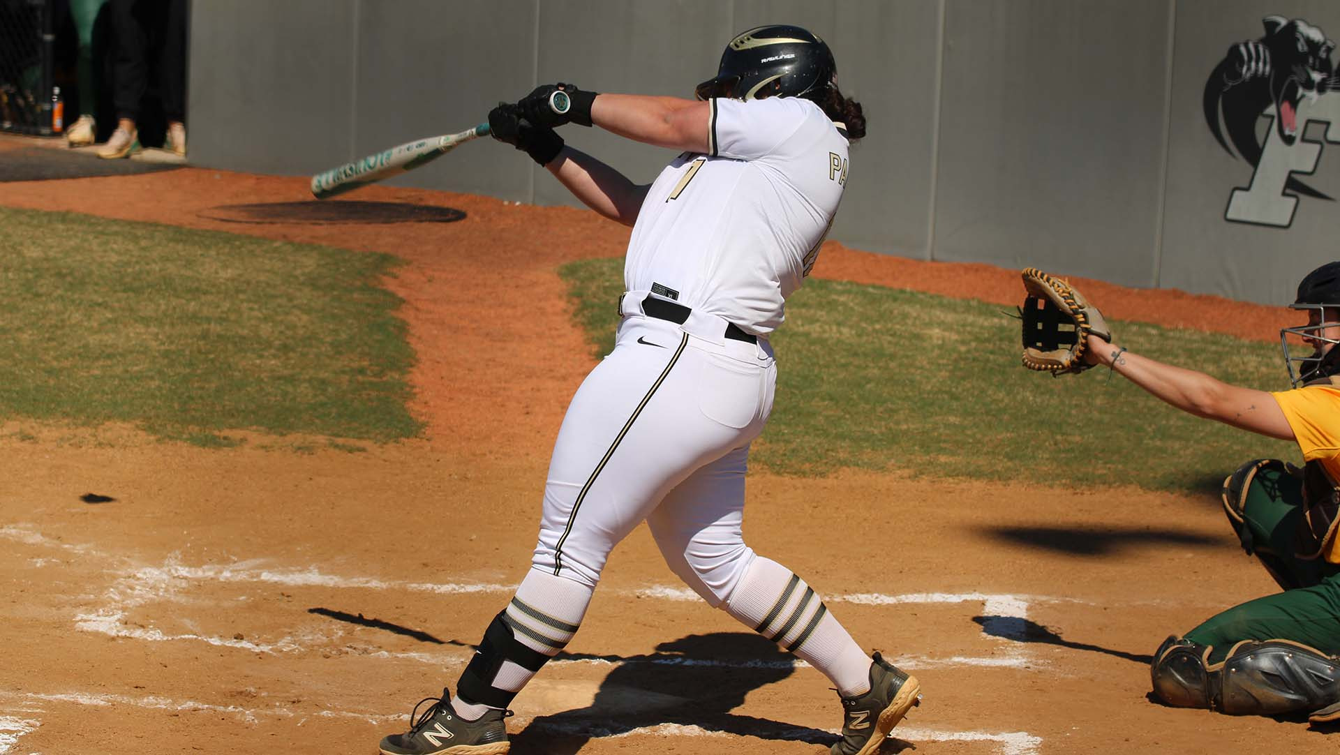 Hannah Hooper had two home runs in Ferrum's 7-5 win over Lees-McRae College April 7, 2026 at home.