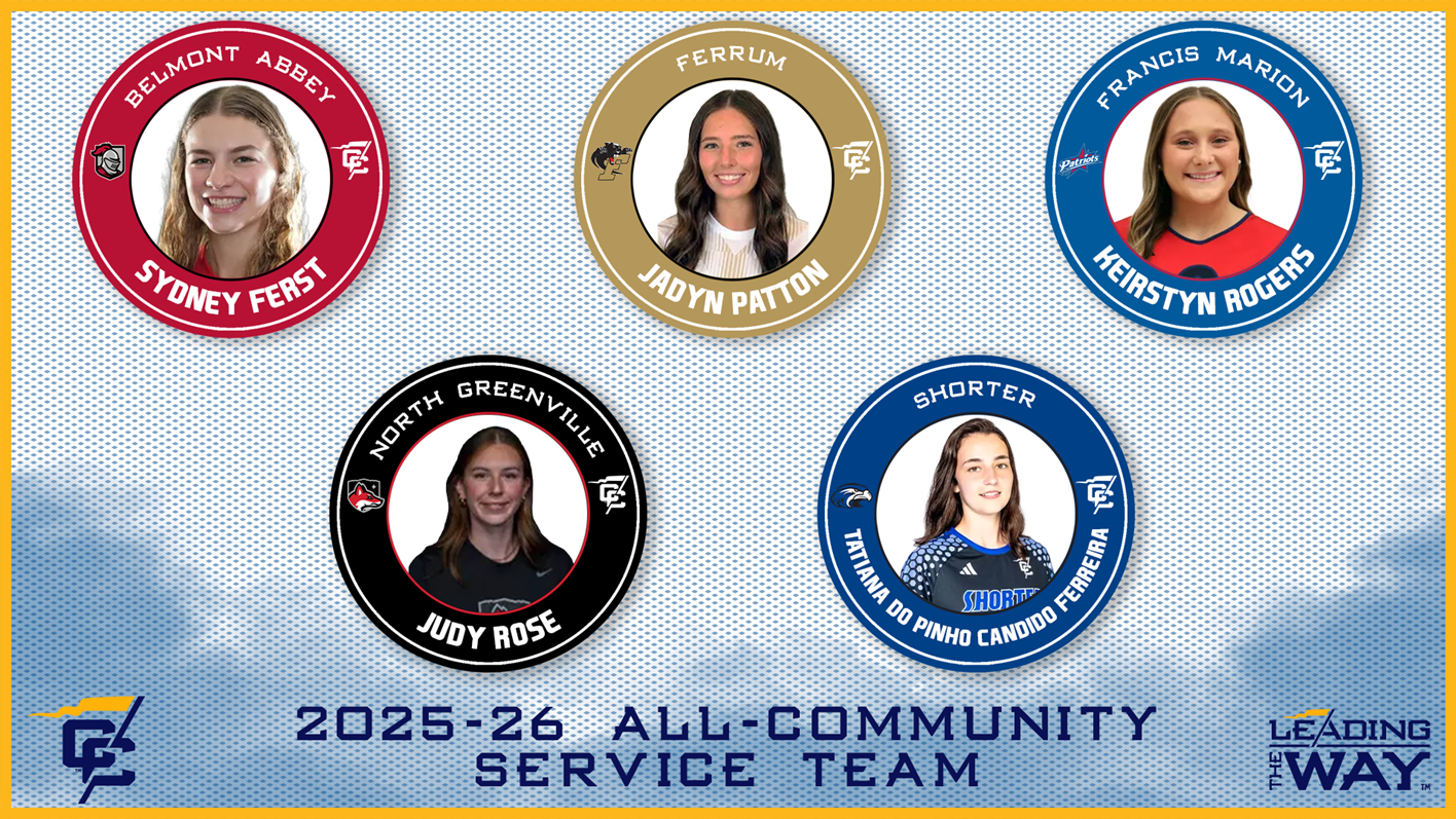 Ferrum College's Jadyn Patton was named to the 2025-26 Conference Carolinas All-Community Service Team. 