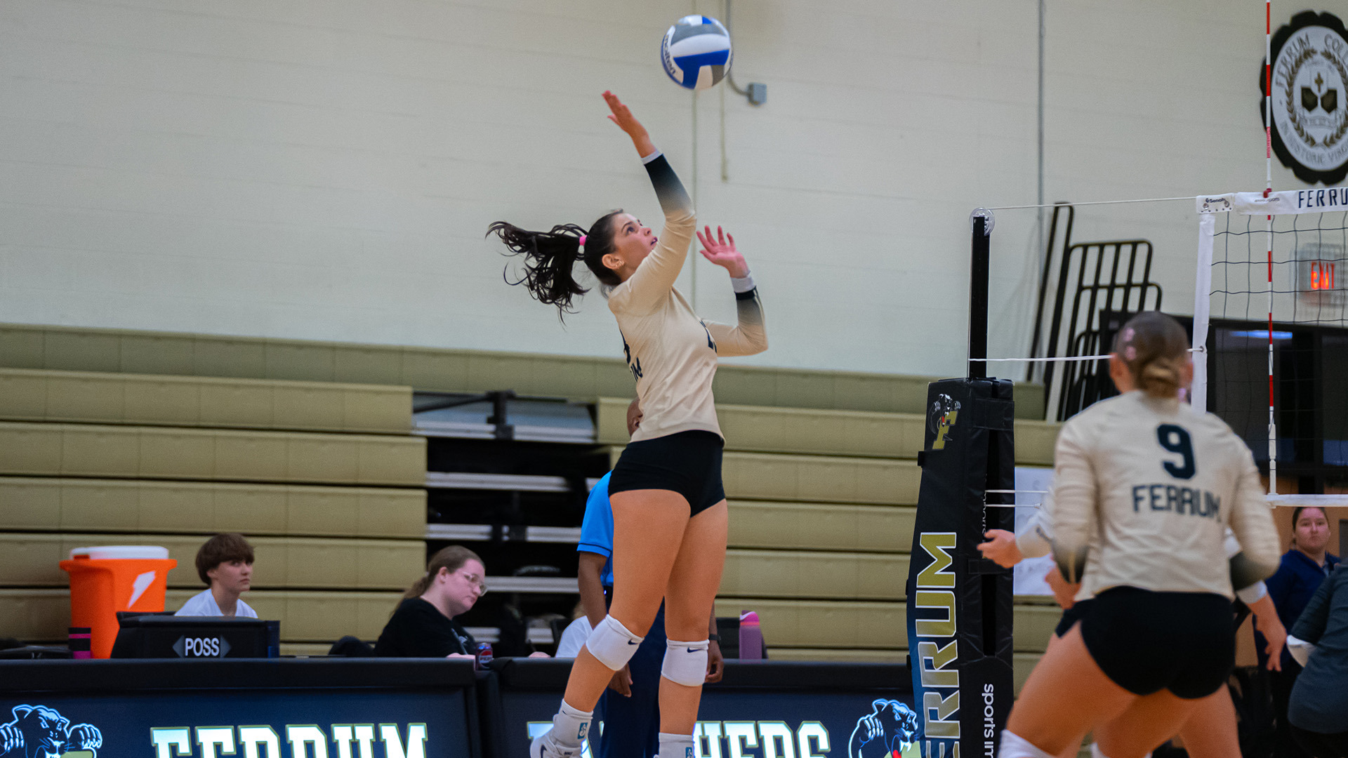 Selah Dellinger in action for Ferrum during the 2026 season.