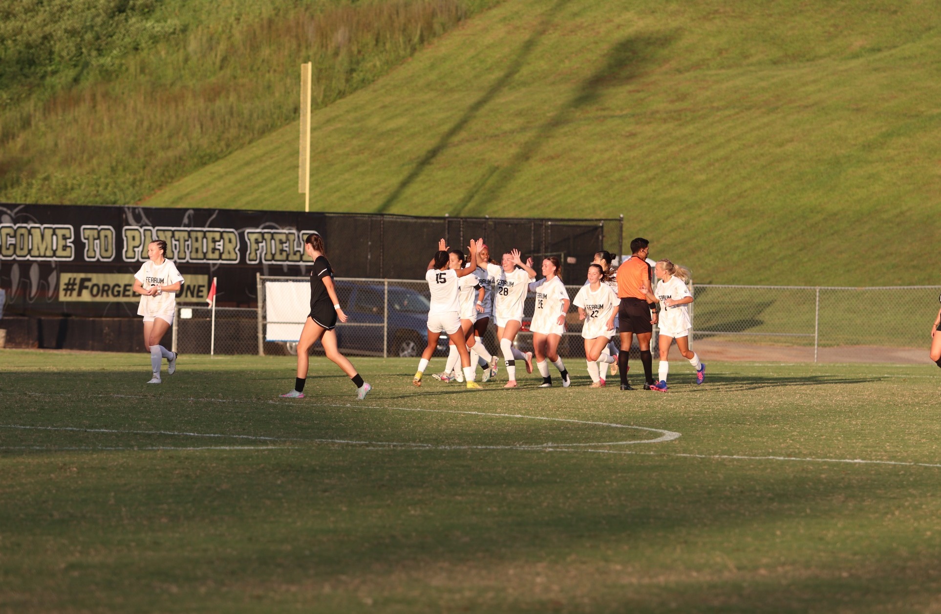 Womens Soccer Celebrate Goal