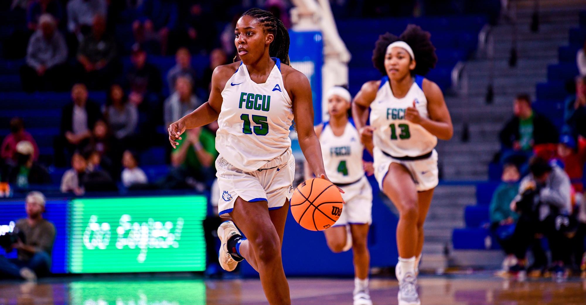 Balanced Offense Leads No. 20 Women’s Hoops Past 7355 FGCU