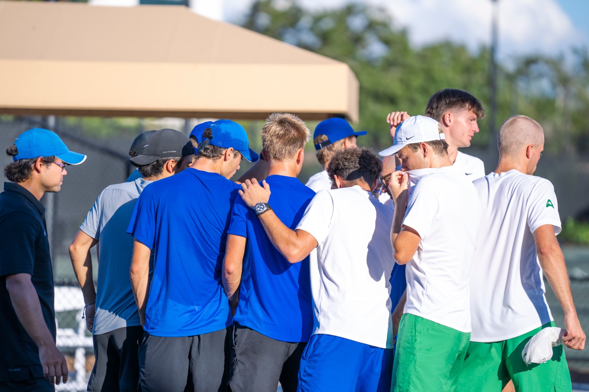 Mtennis huddle photo
