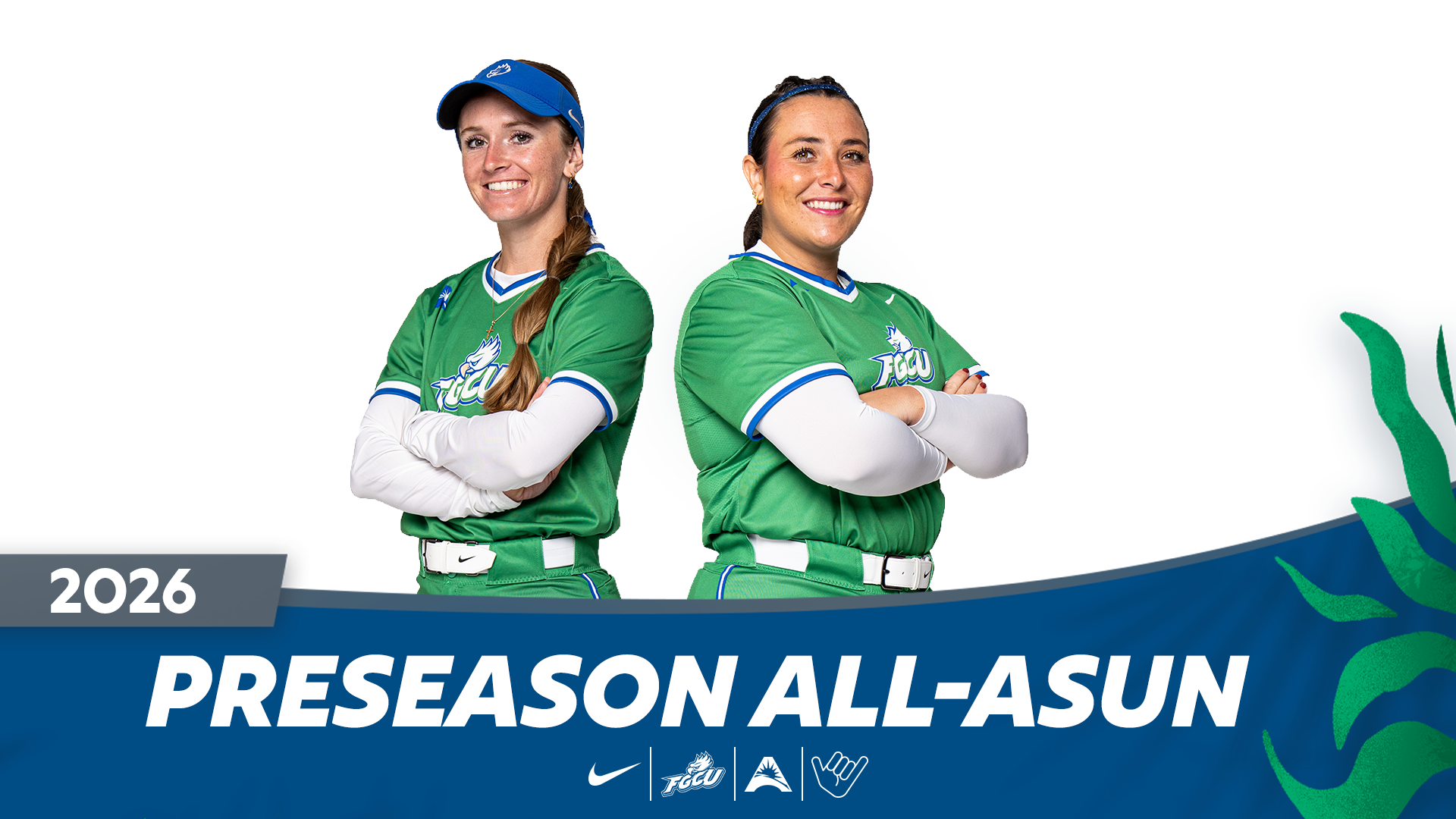 Olivia Black and Maddox Thomas 2026 Preseason All-ASUN