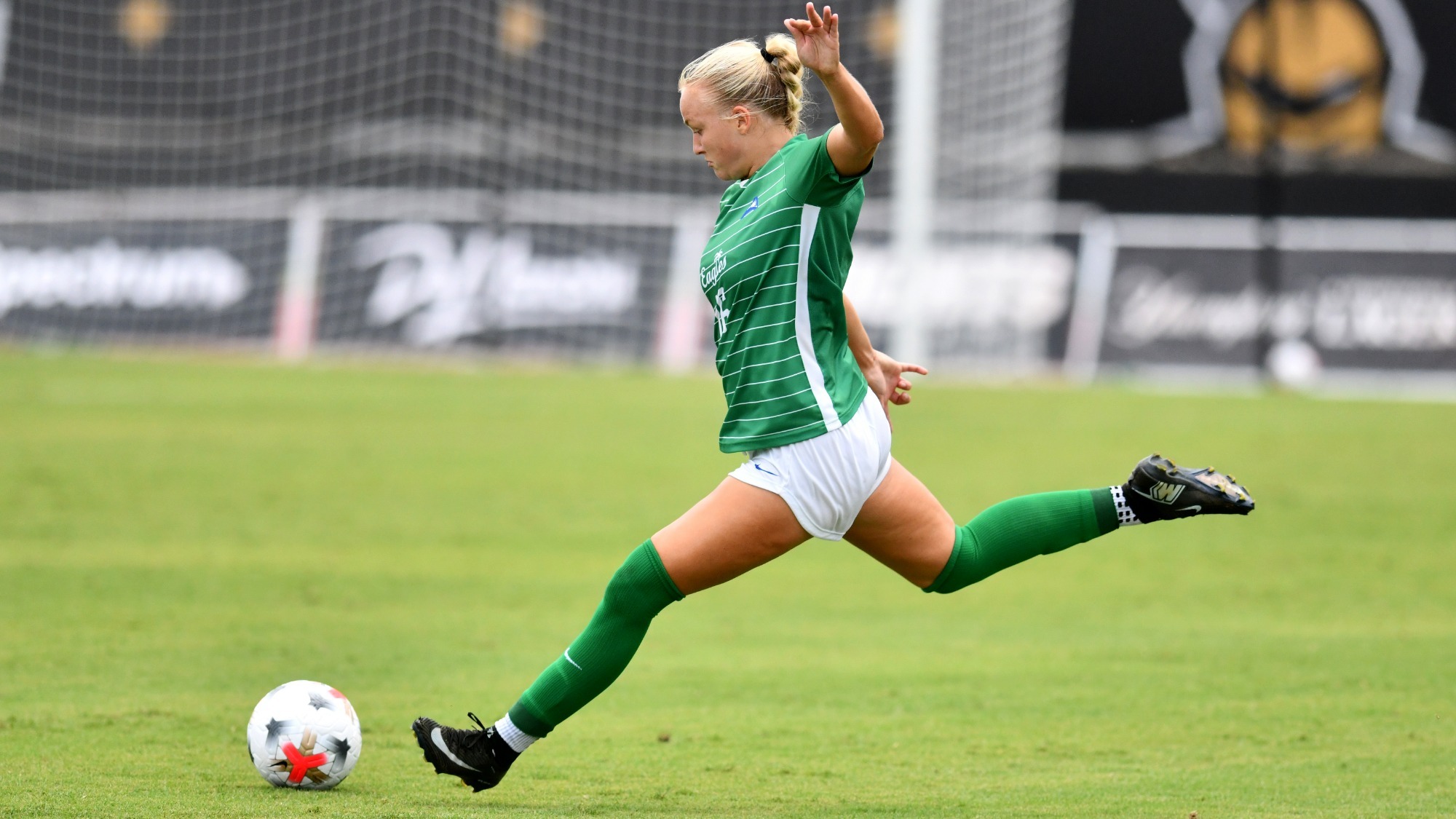 Hanna Phillips in action against UCF