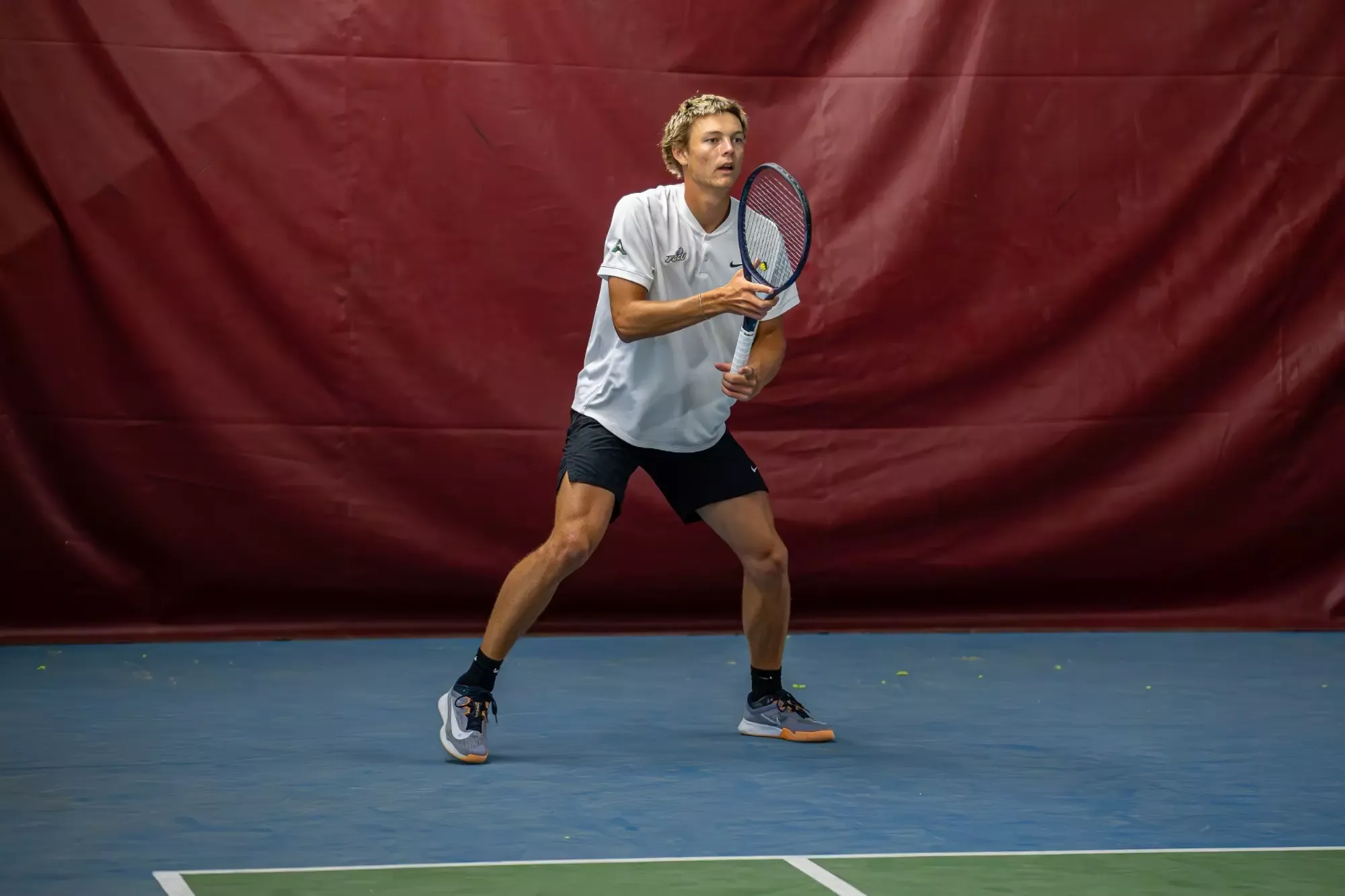FGCU faces Elon at the Piedmont Indoor Tennis Center in Greensboro, N.C.