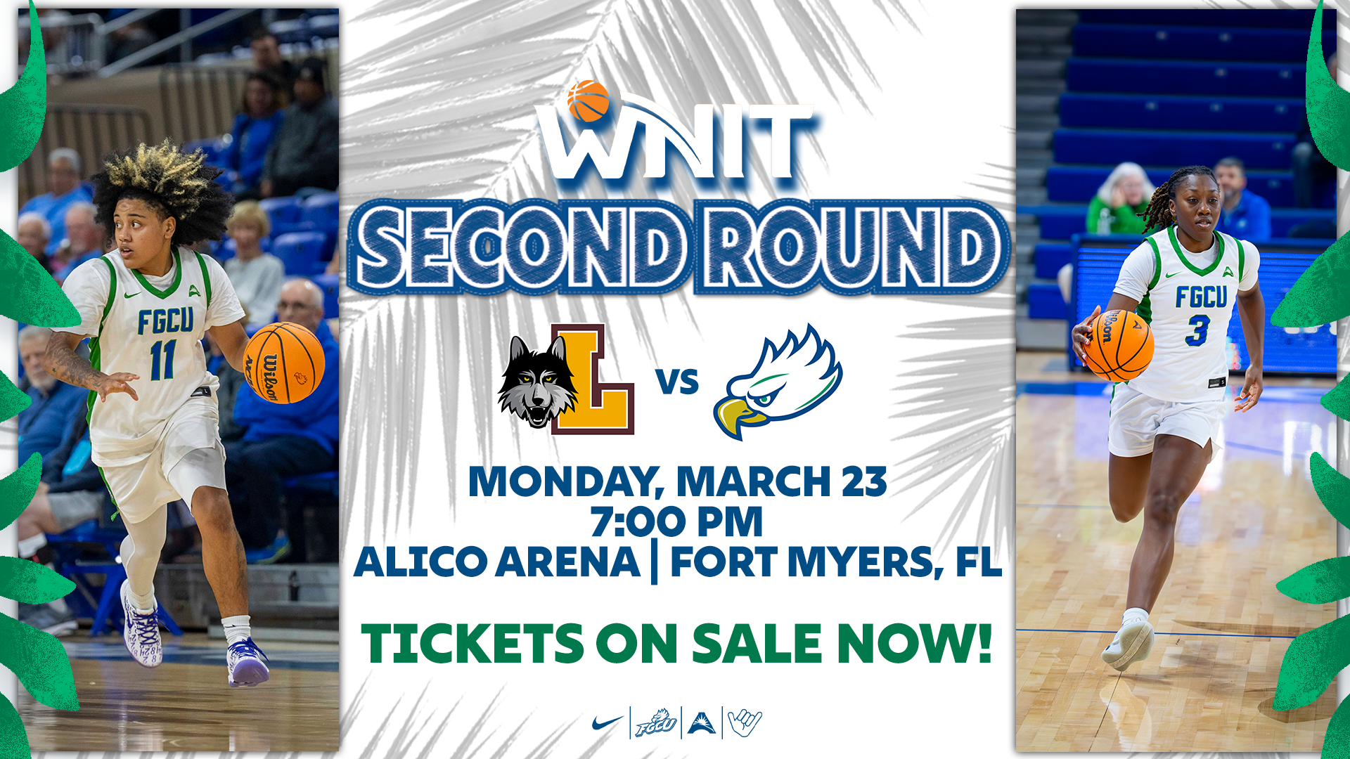 WBB WNIT 2nd Round Graphic