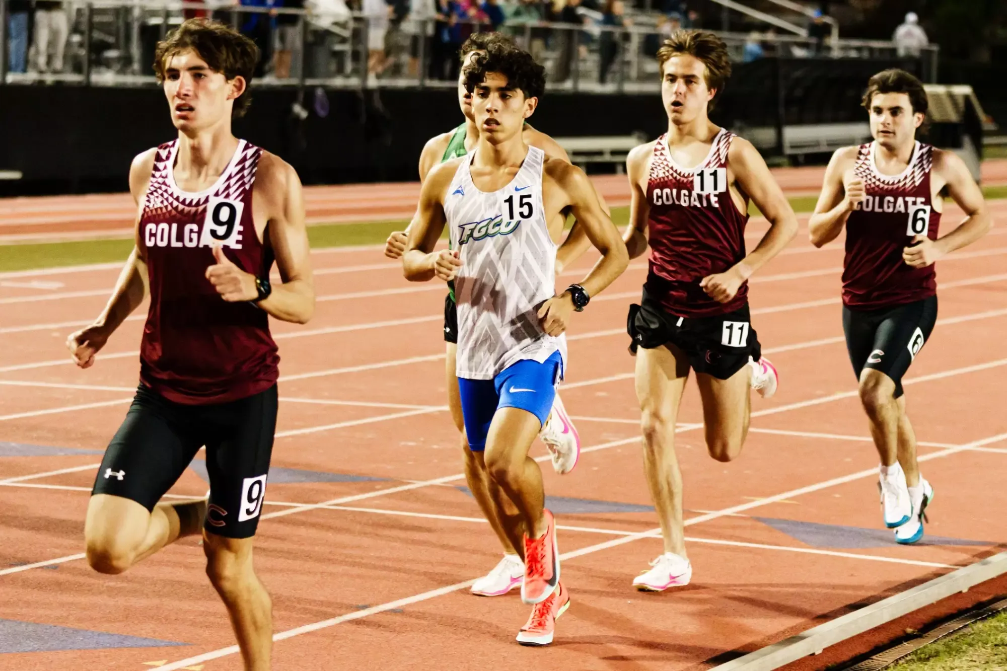 Jacob Leon of FGCU Cross Country competes at the Black and Golf Challenge as part of its spring competition schedule. Photo by: Maddie McGinty