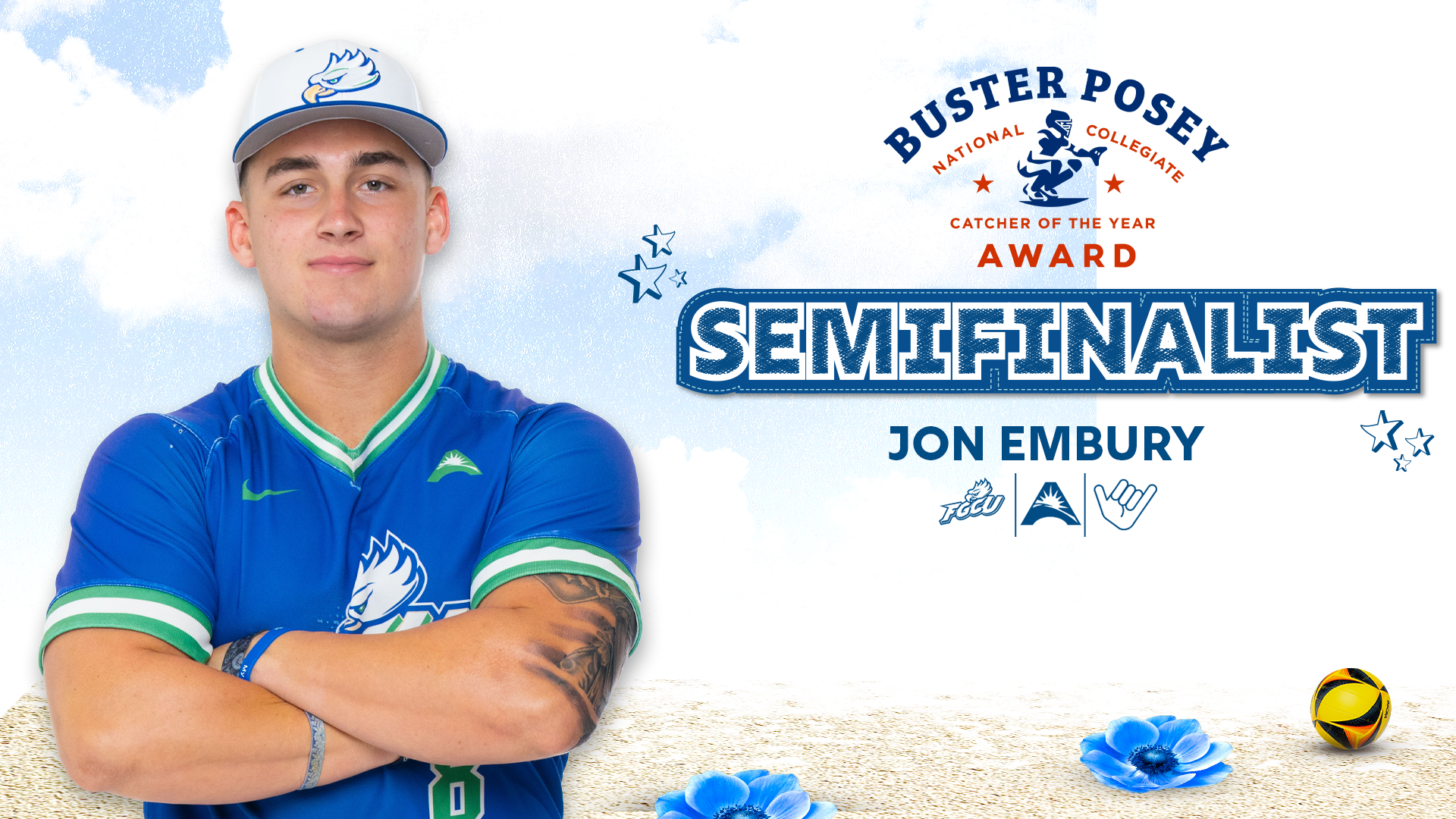 Jon Embury - Buster Posey Award Semifinalist