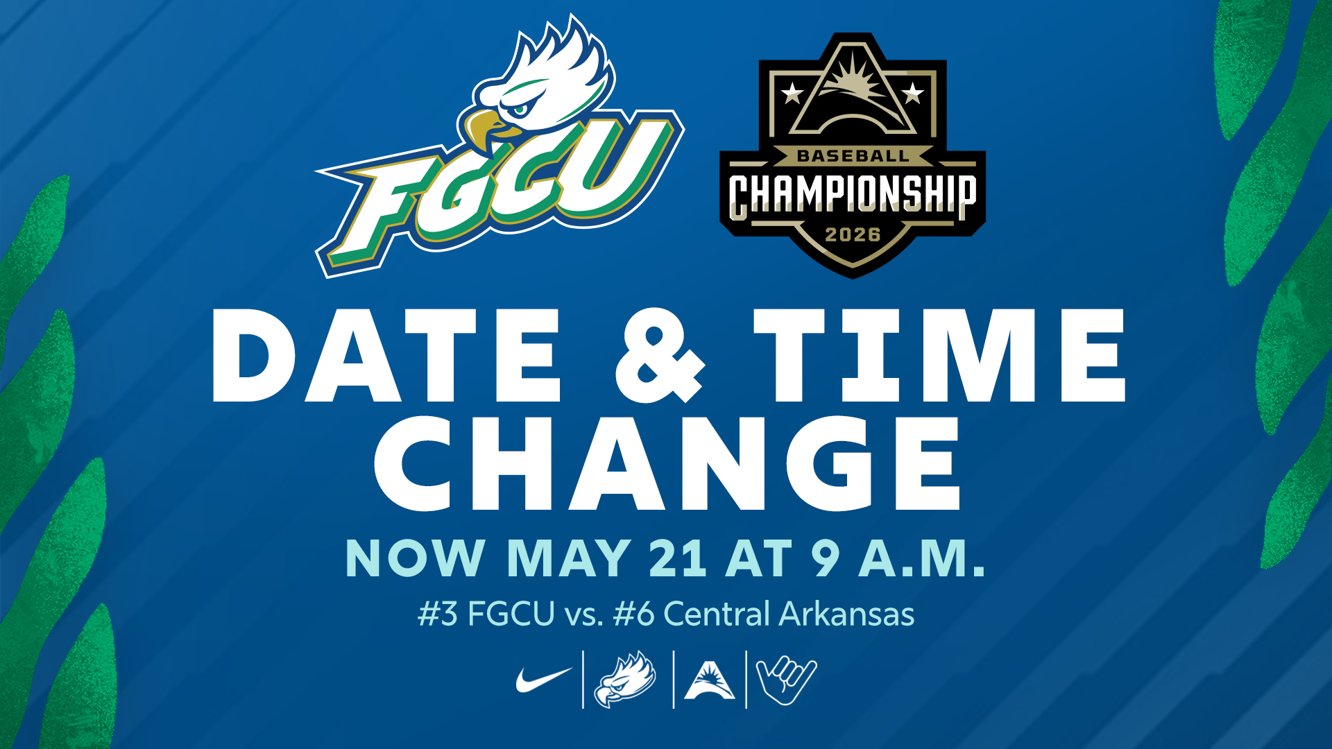 FGCU-UCA new game date and time