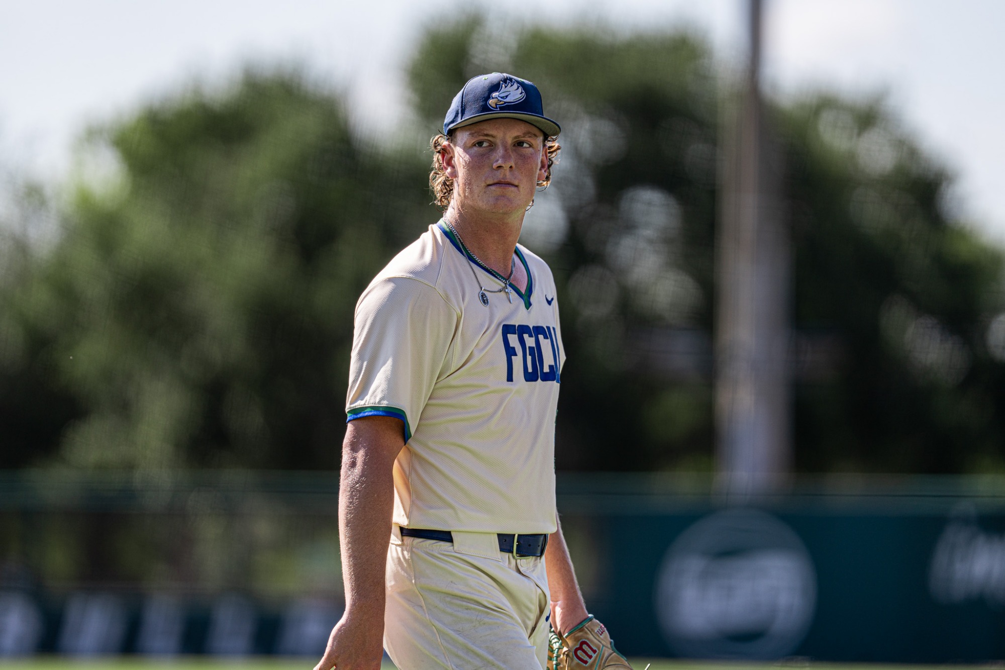 Evan Dempsey pitches for the Eagles as No. 3 seed FGCU faces No. 6 seed Central Arkanasas in the second round of the Atlantic Sun Conference Tournament hosted by Stetson in DeLand.