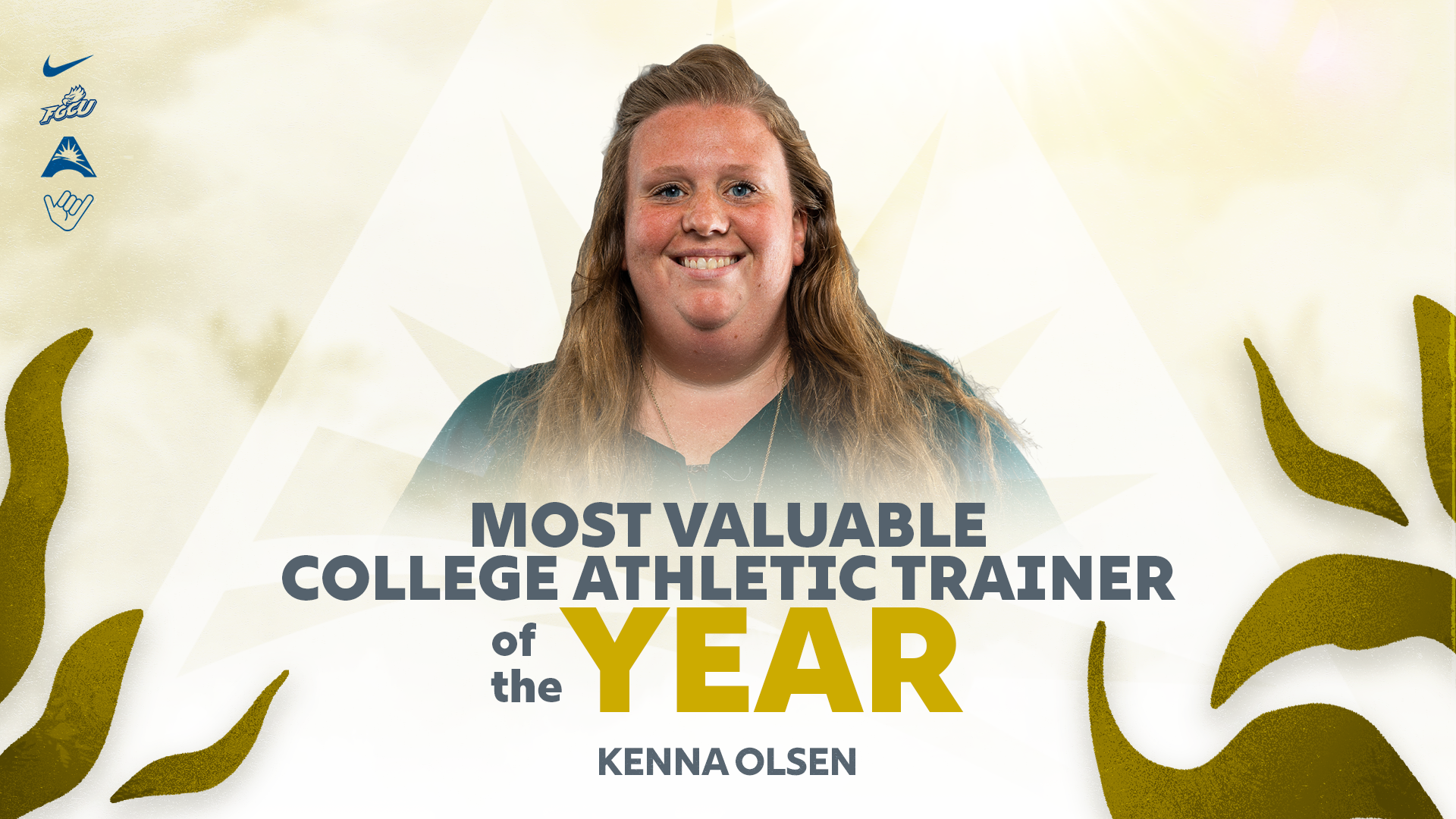 Kenna Olsen - 2026 Most Valuable College Athletic Trainer