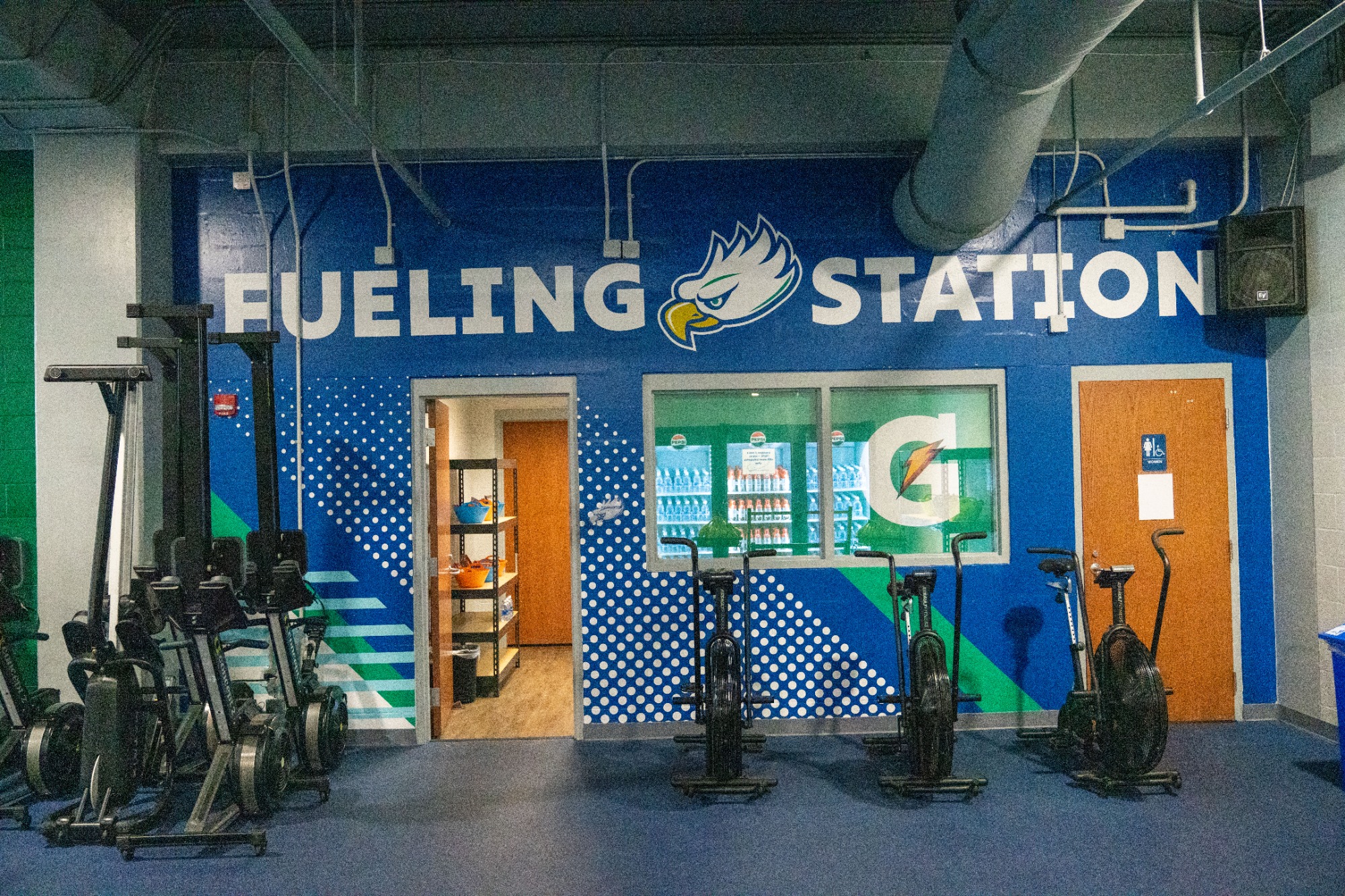 Photos of the new FGCU Fueling Station propelled by Gatorade and in conjunction with support from Chartwells.