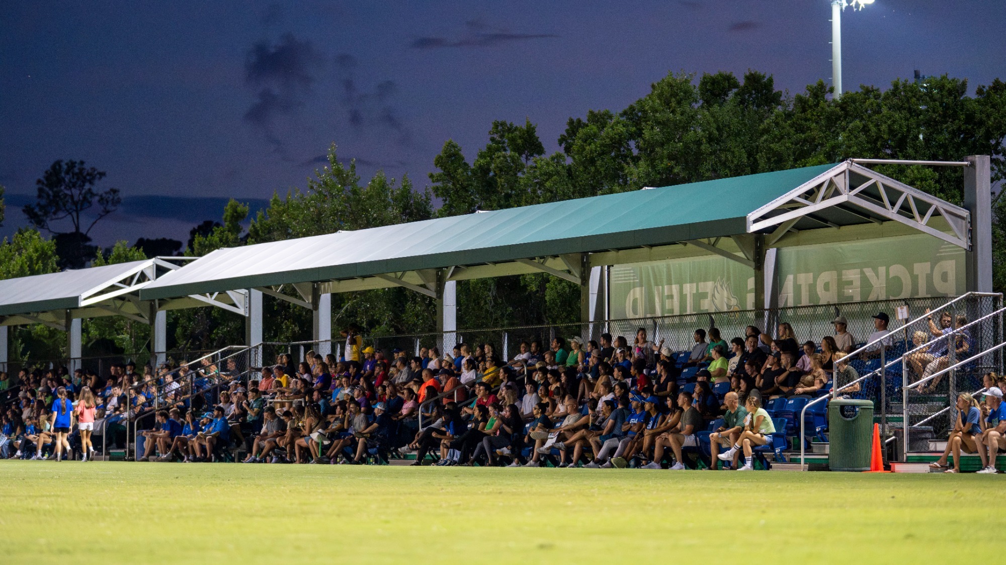 Fans at Pickering Field at the FGCU Soccer Complex