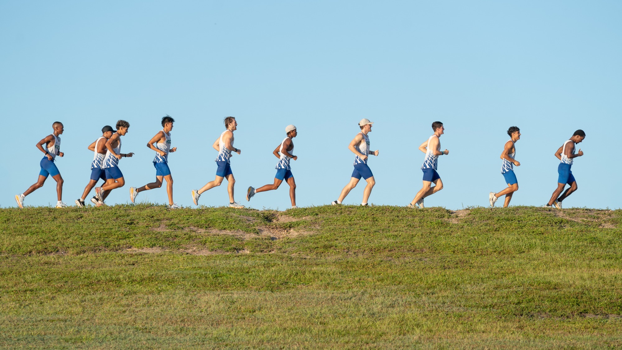 Men's Cross Country Practice 