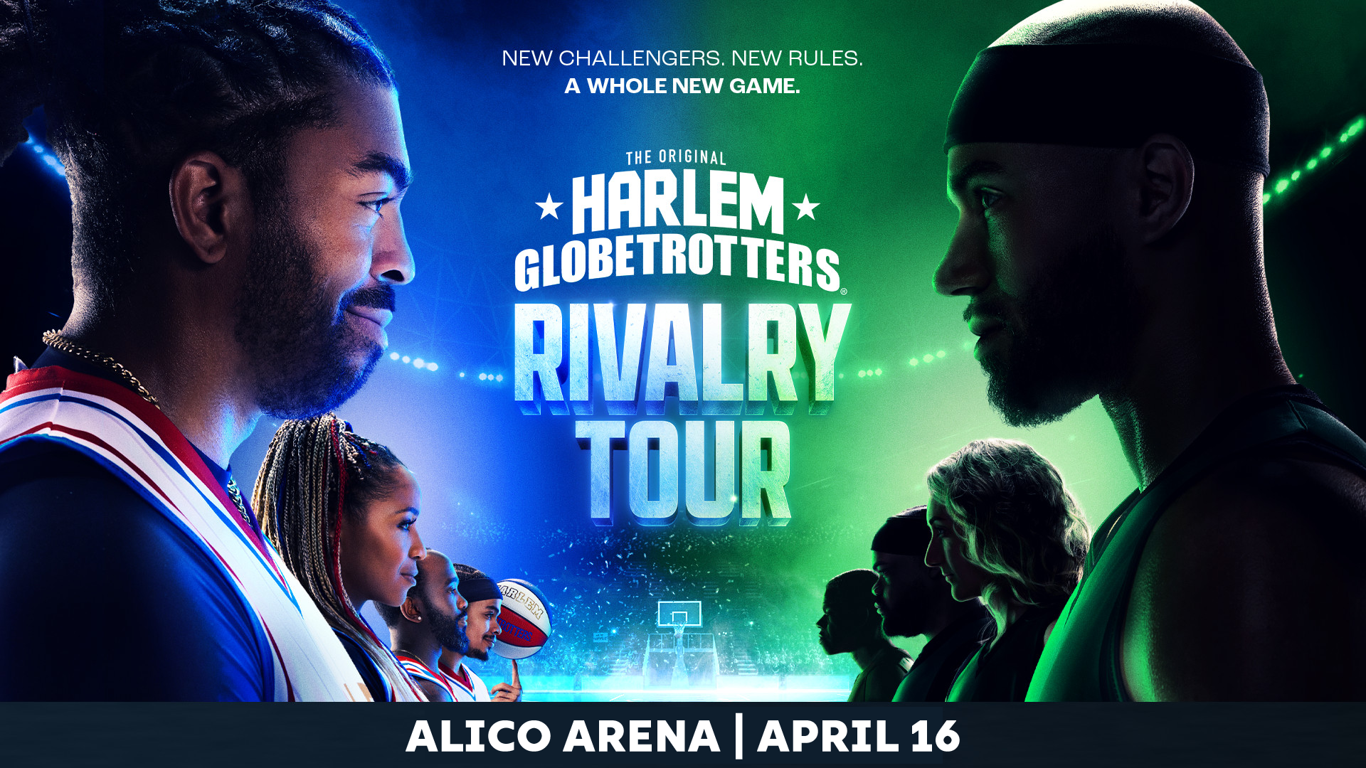 Harlem Globetrotters 2026 Alico Arena announcement