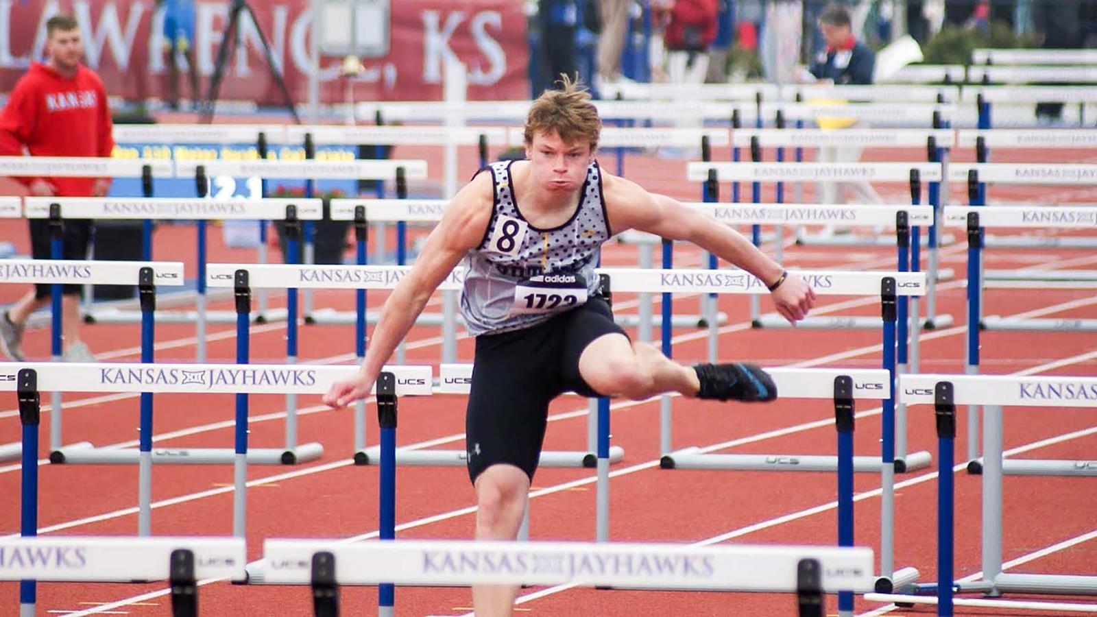 Kyle Comstock Men's Track and Field FHSU Athletics
