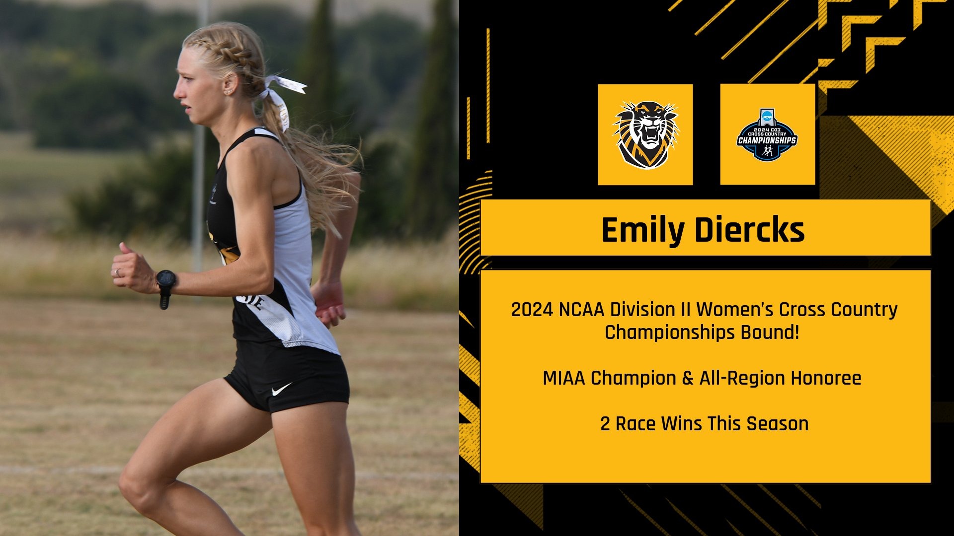 Diercks Finishes 71st at Cross Country National Championships FHSU Athletics