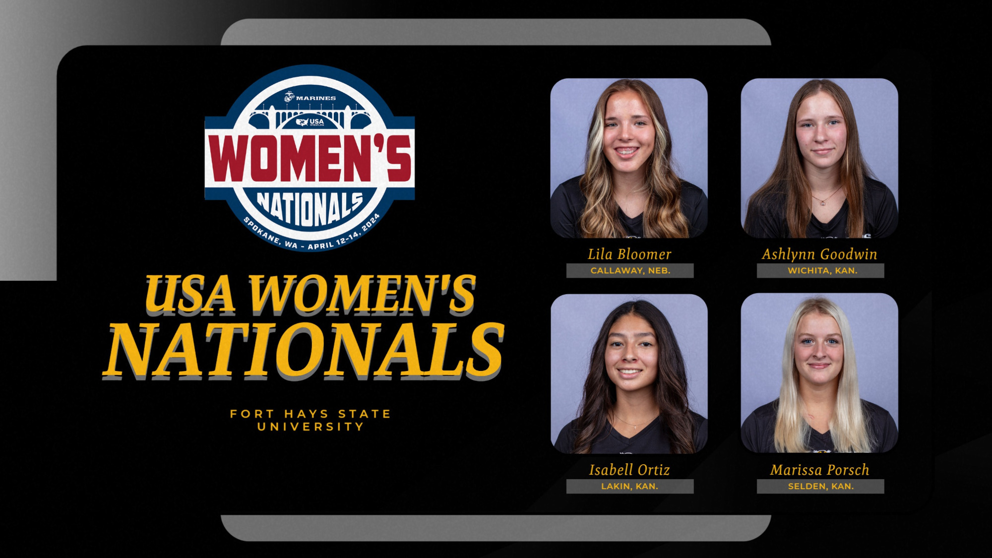 Women's Wrestling Announces 15 Signings for 202425 Season FHSU Athletics