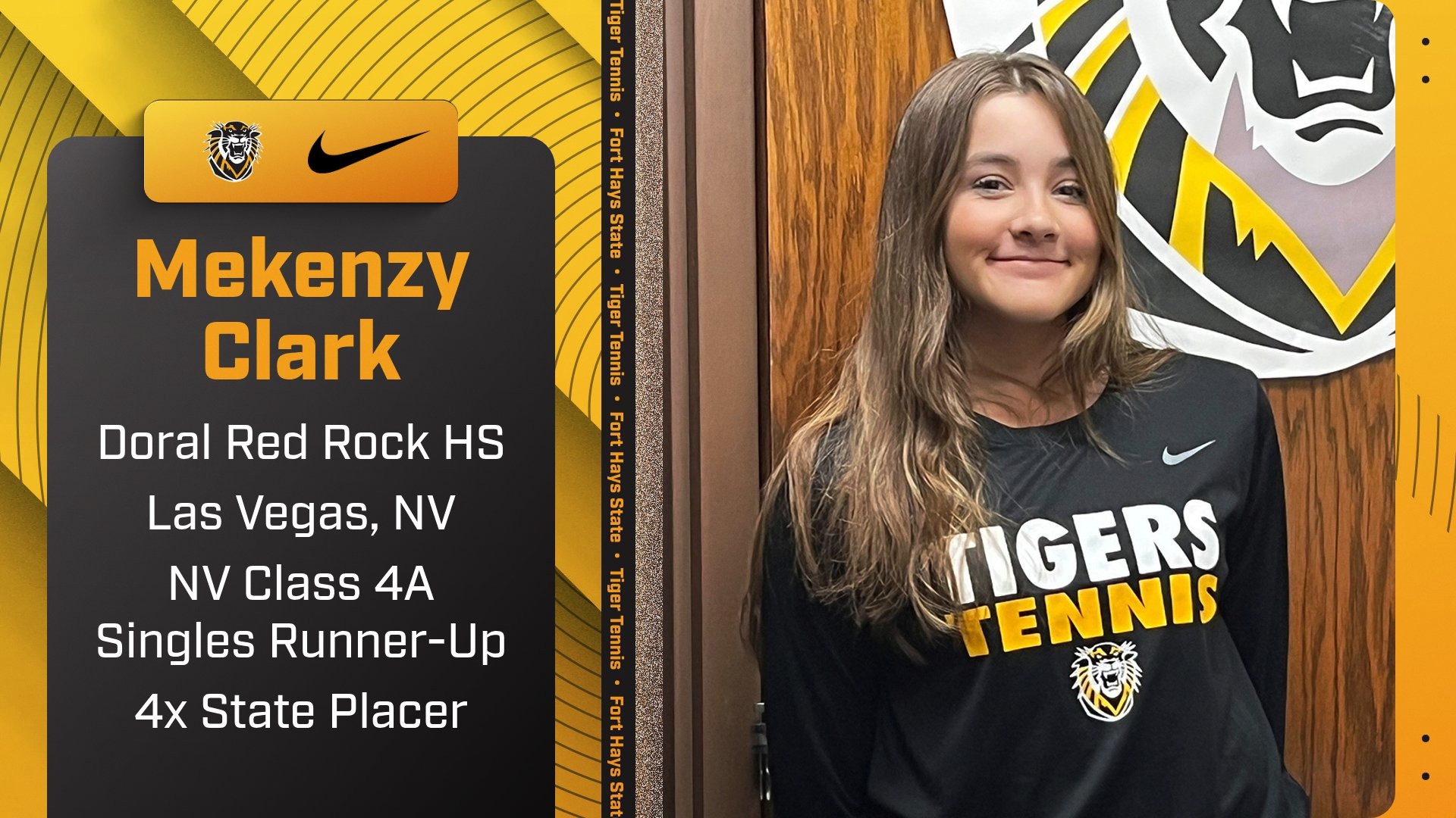 Mekenzy Clark Tennis Signee 2025