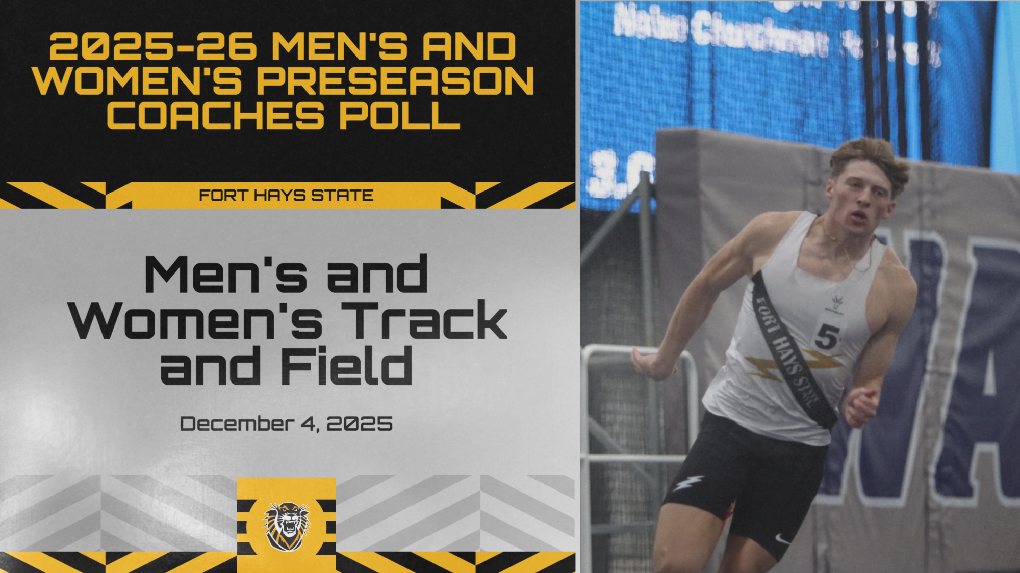 Men's and Women's Indoor Preseason Coaches Poll