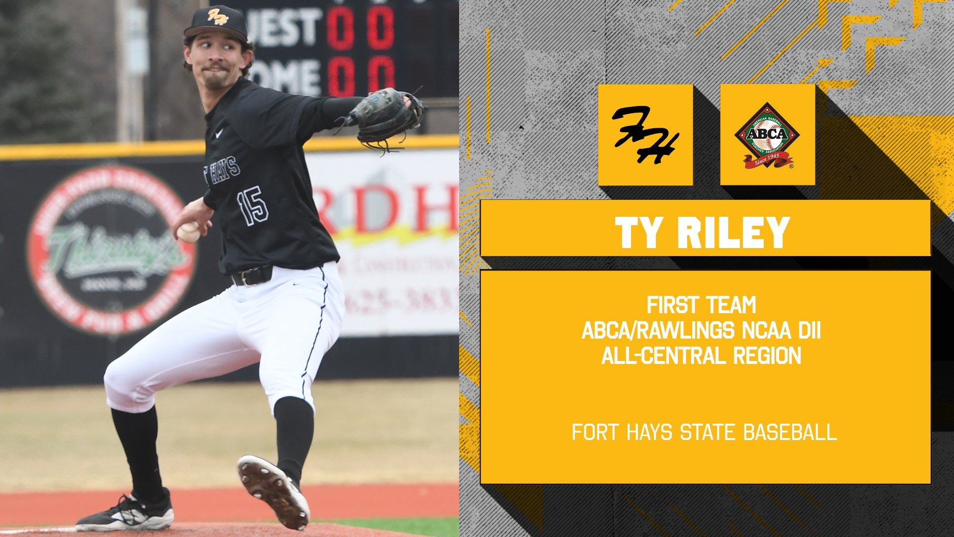 Ty Riley ABCA All-Region 2025