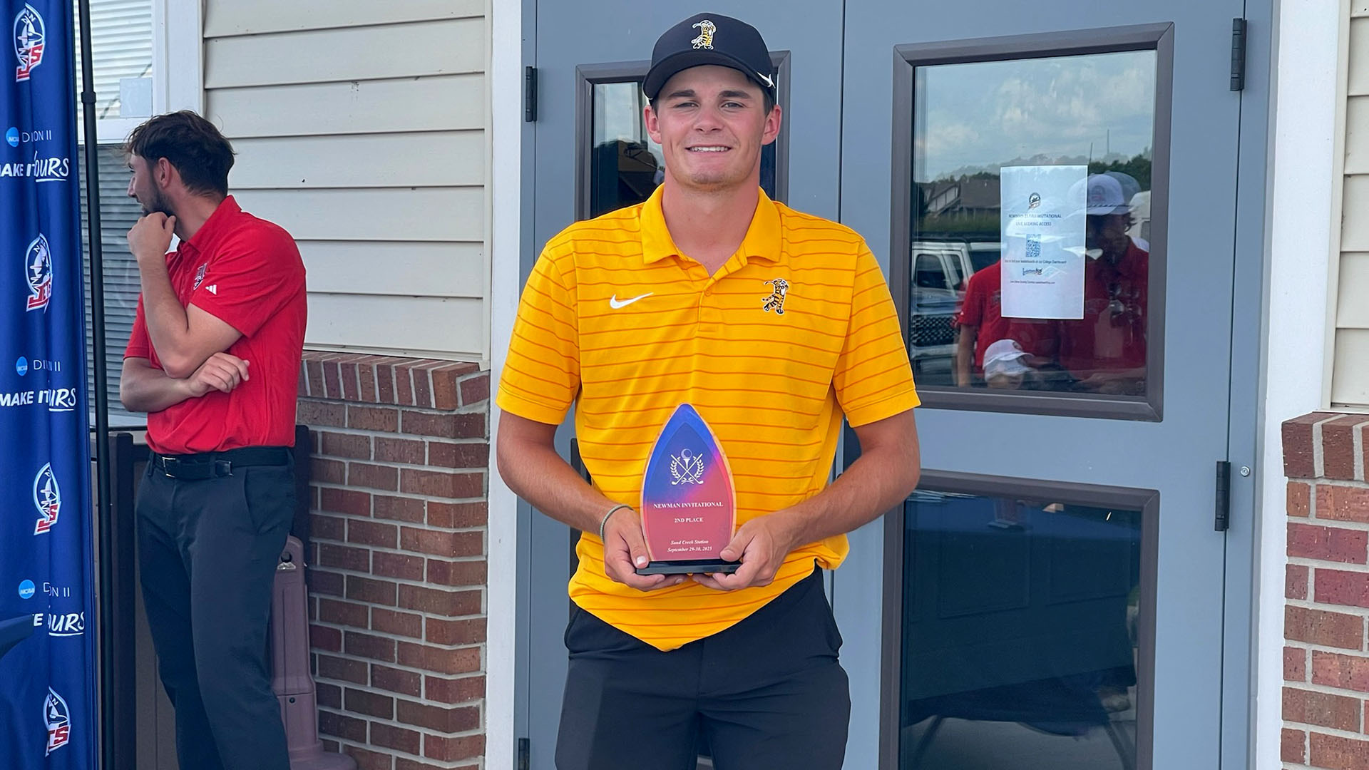 Cooper Scheck 2nd at Newman Invite 2025