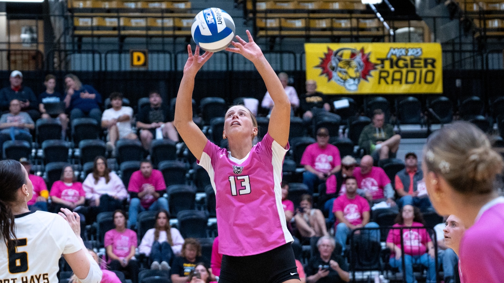 Sophie Sander setting vs Bethel 10/20/26