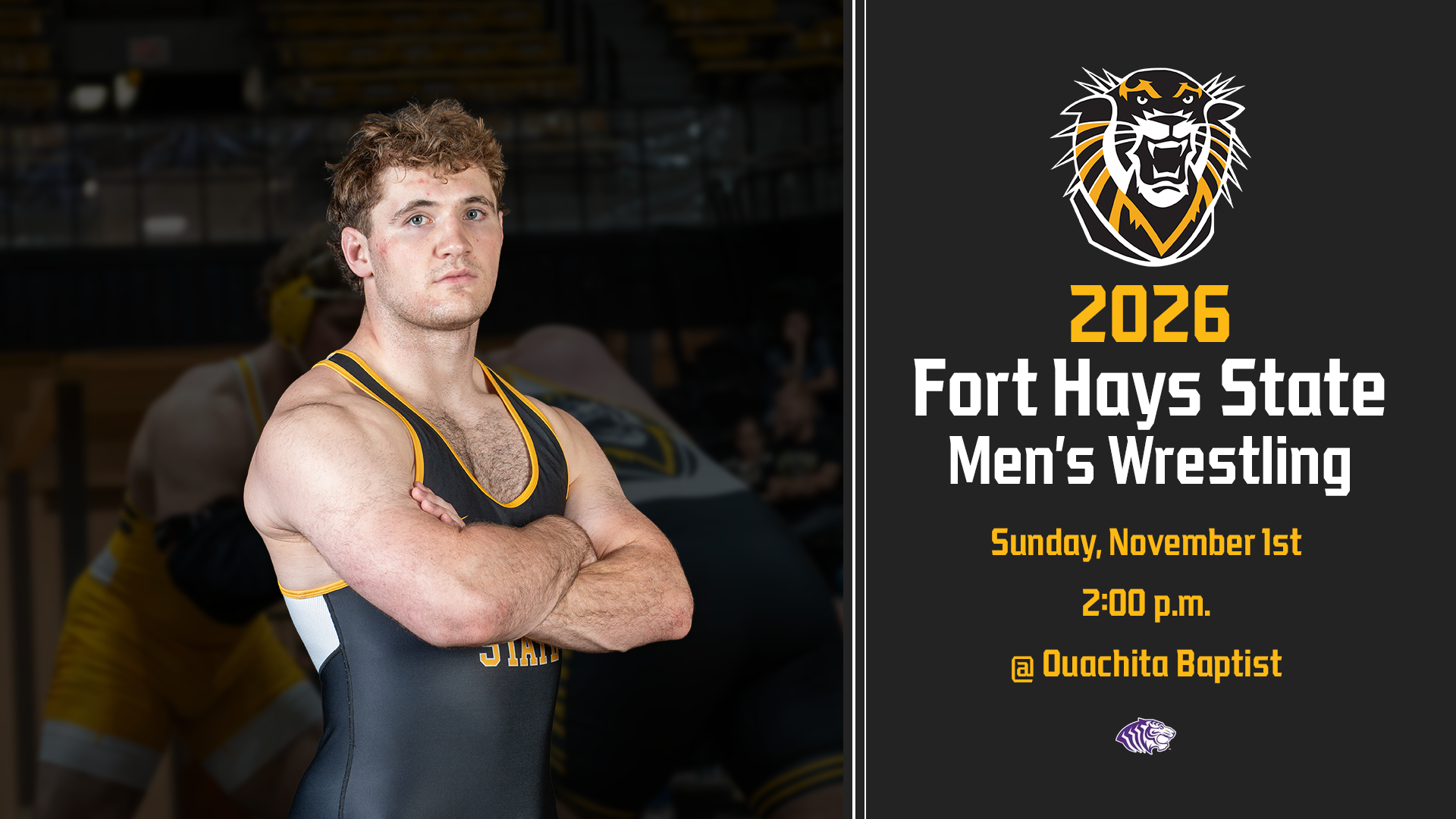 Men's Wrestling Preview at Ouachita Baptist November 1 2026