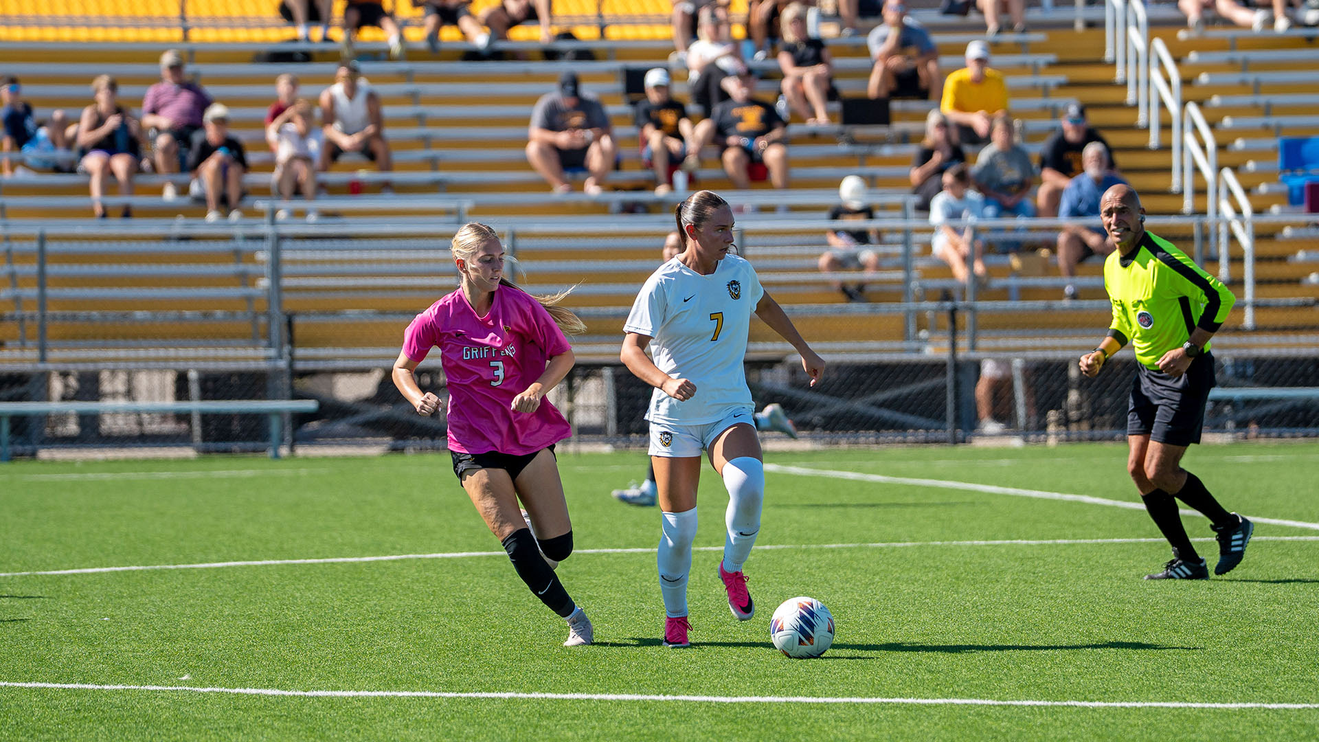 Berkley Sparks controls the ball vs. Missouri Western 10-9-26