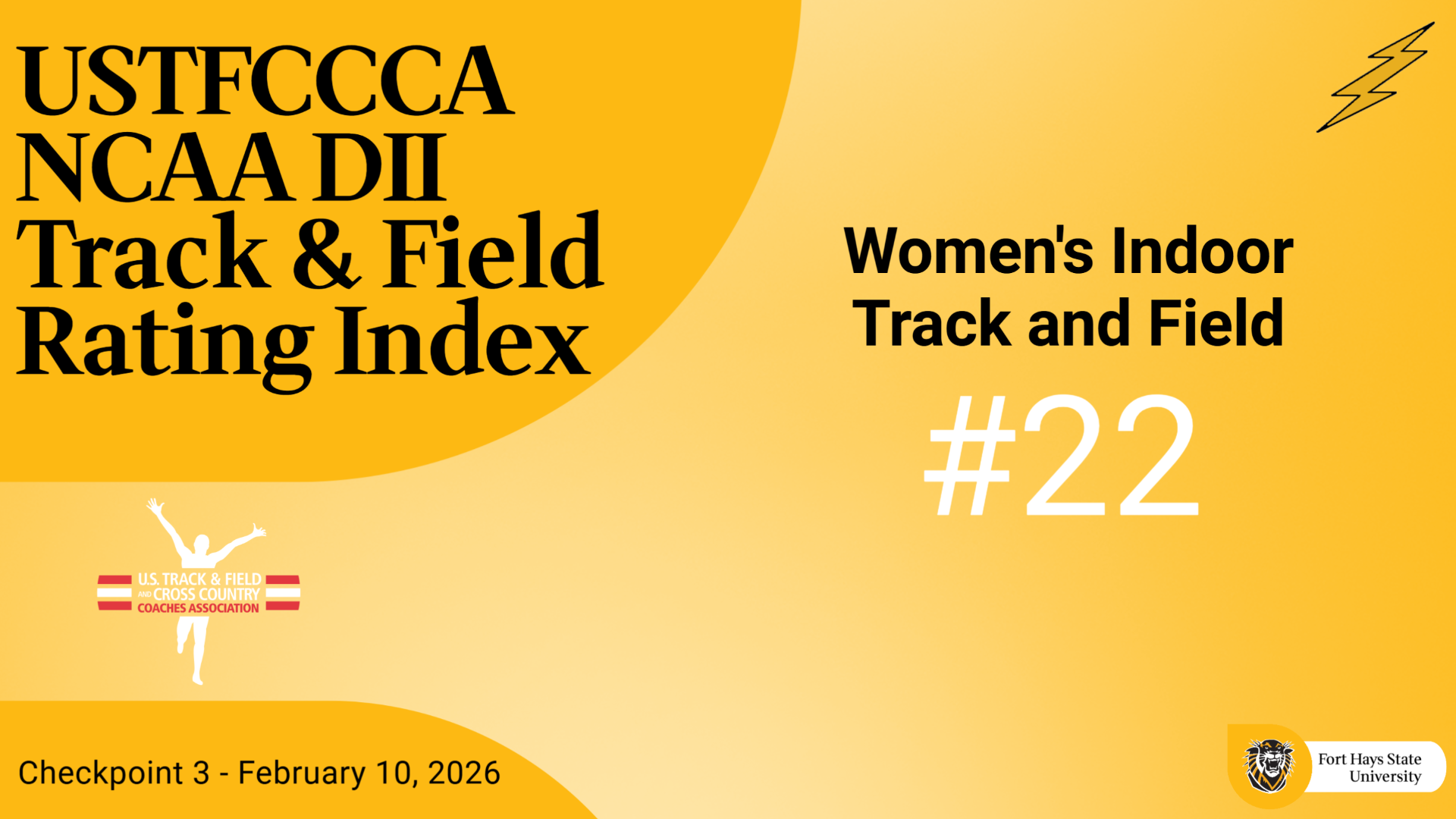 W Track and Field Rankings 2-10-26