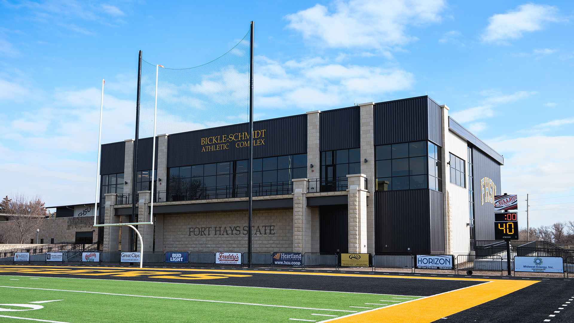 Bickle-Schmidt Athletic Complex Exterior