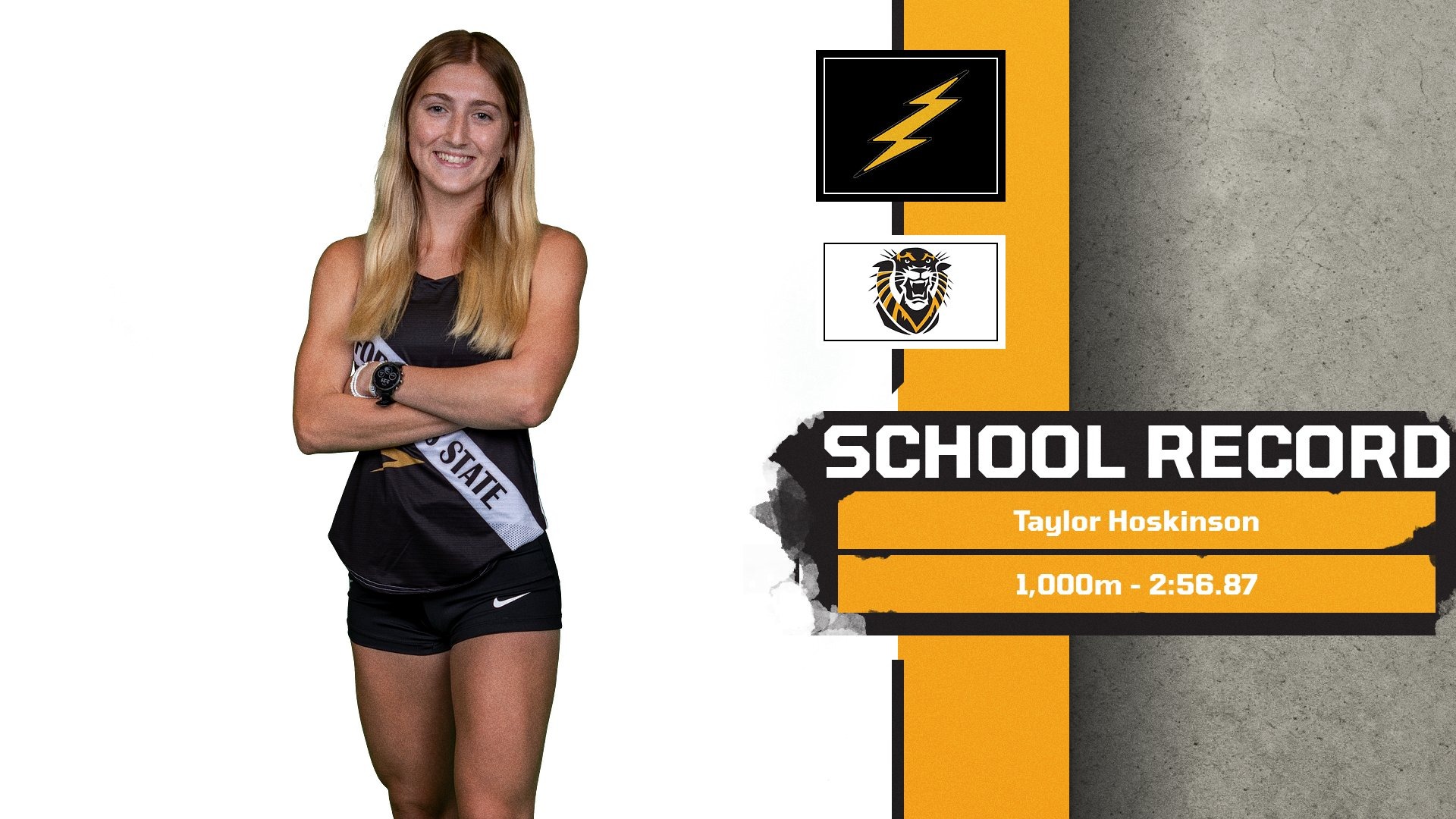 Hoskinson 1,000m School Record 2026