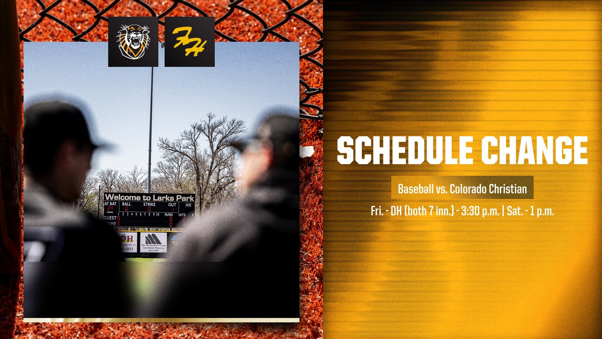 Baseball schedule change CCU 2026