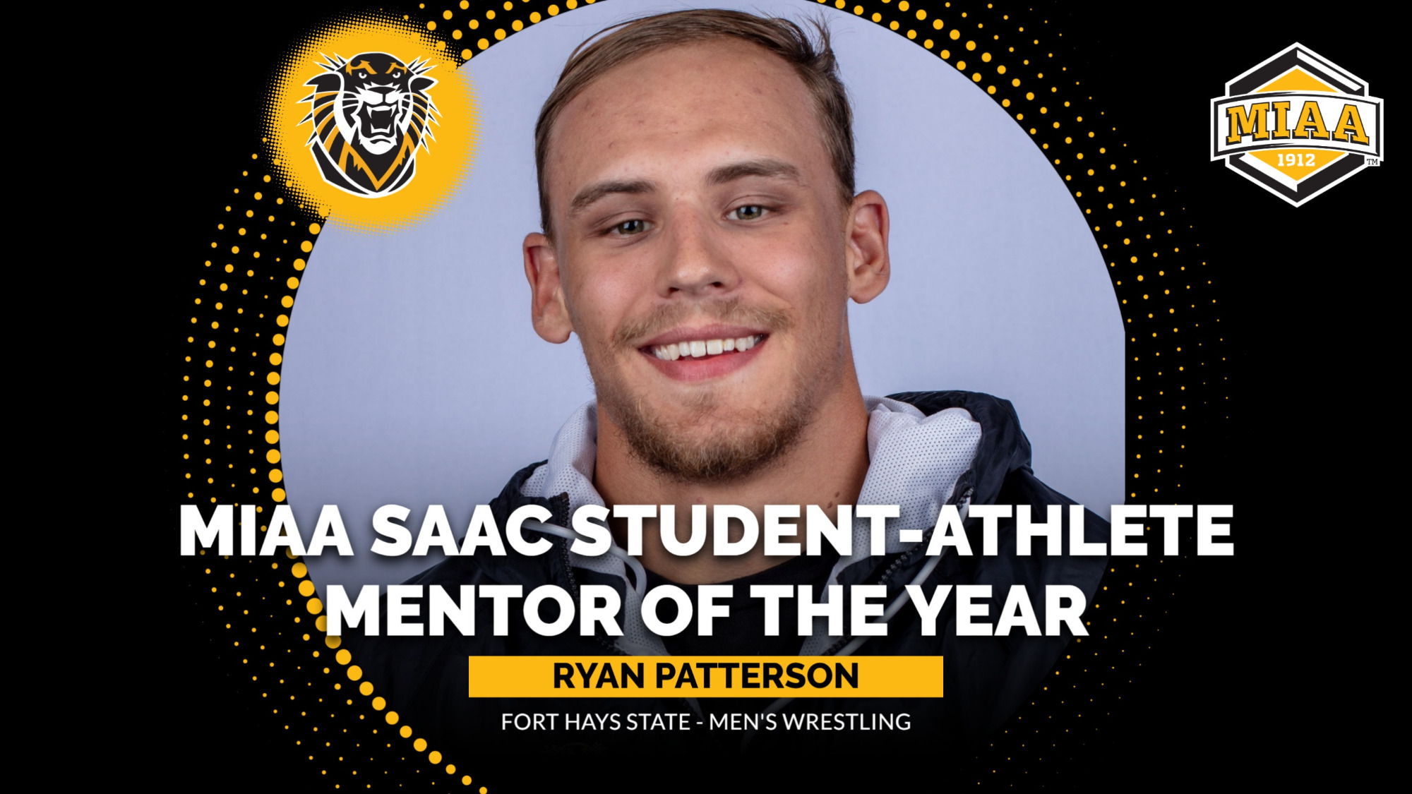  Ryan Patterson MIAA SAAC Student-Athlete Mentor of the Year 2025-26
