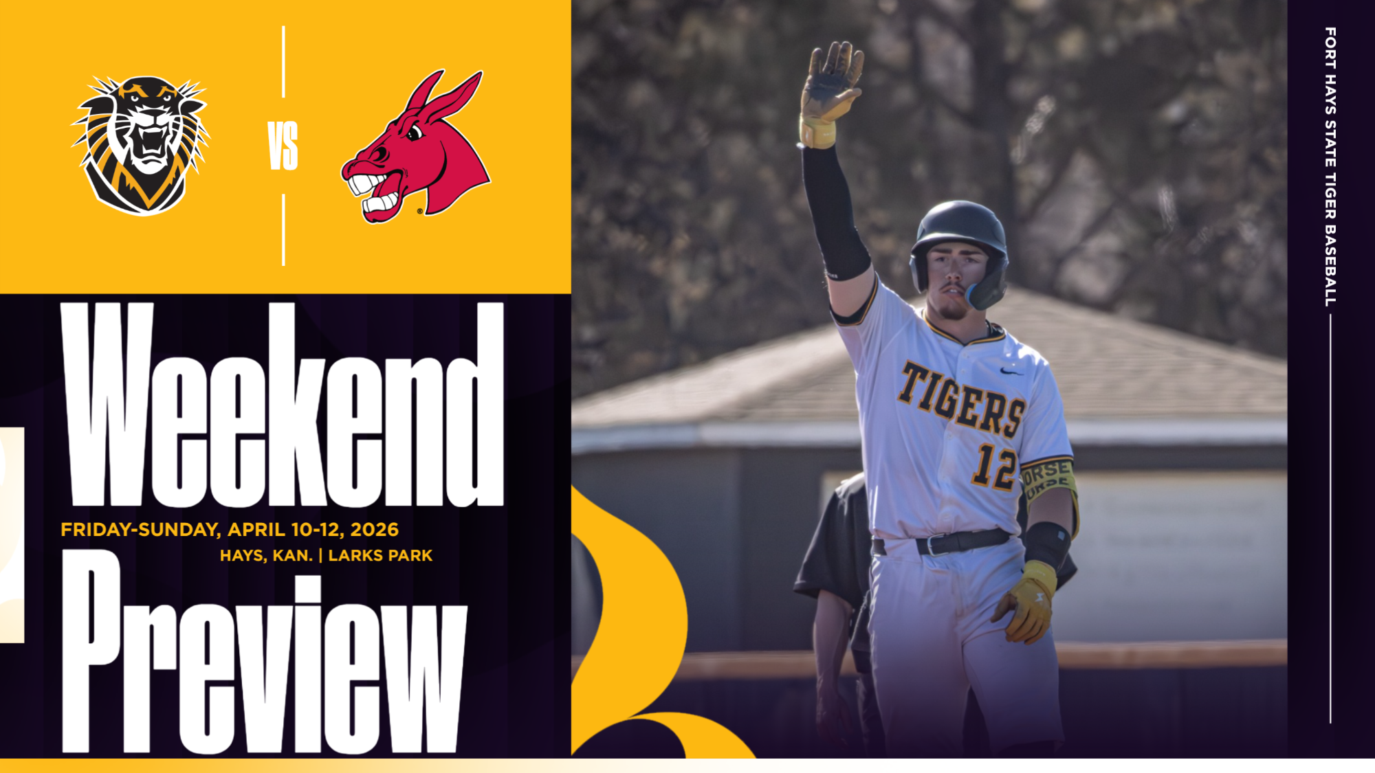 Baseball series preview vs UCM 4/10-12/26